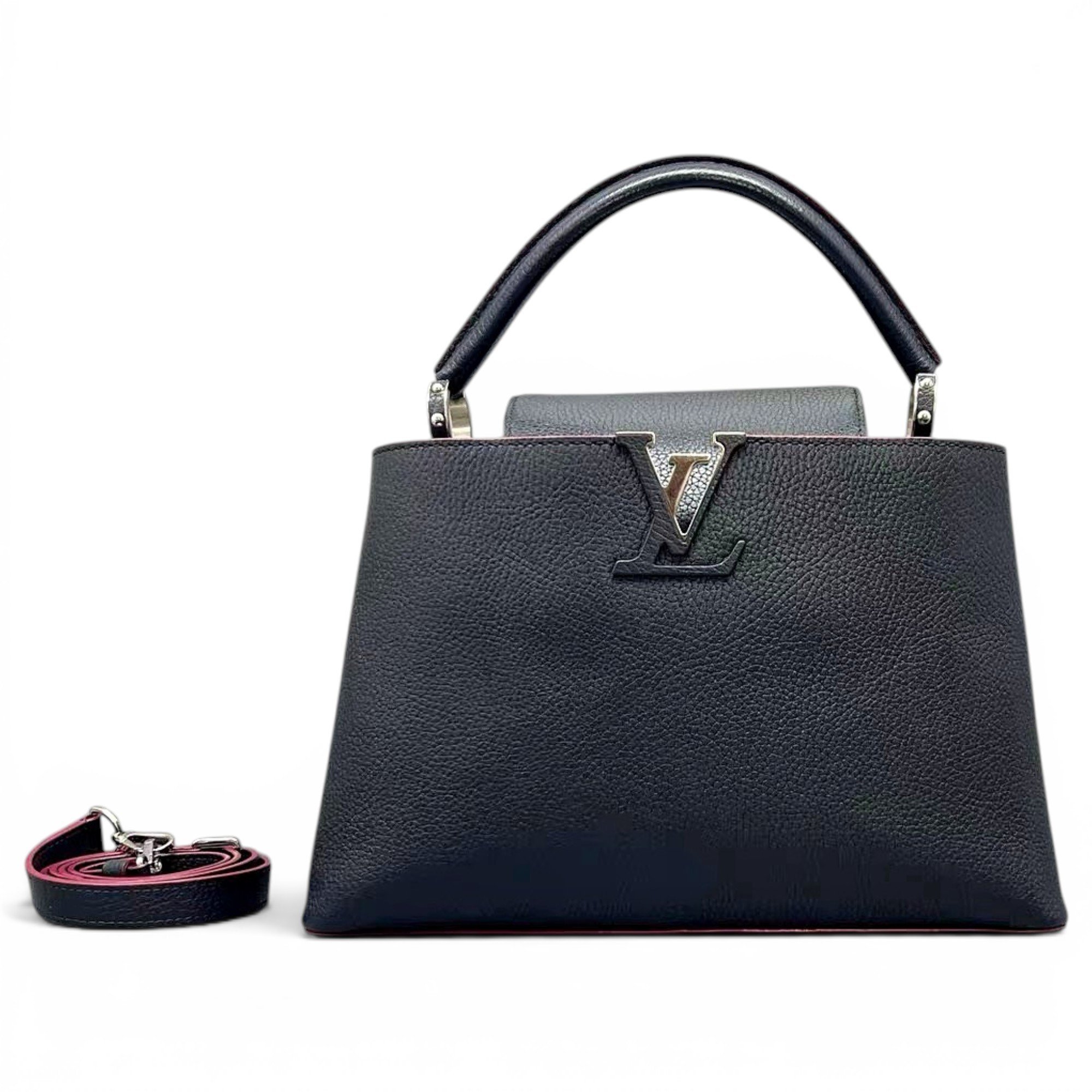 Capucines leather handbag