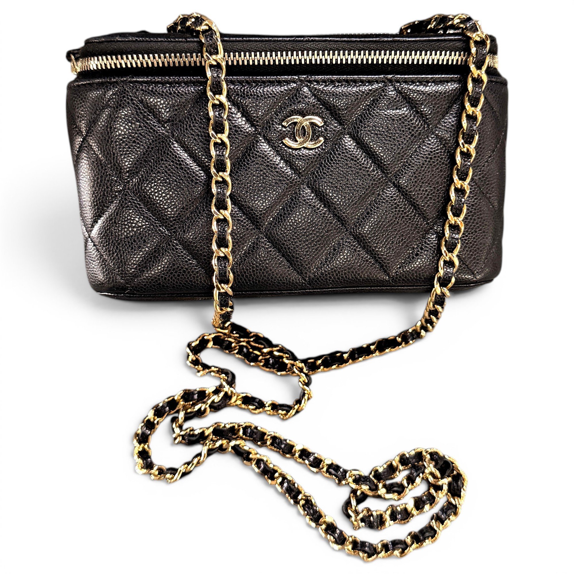 Leather crossbody bag