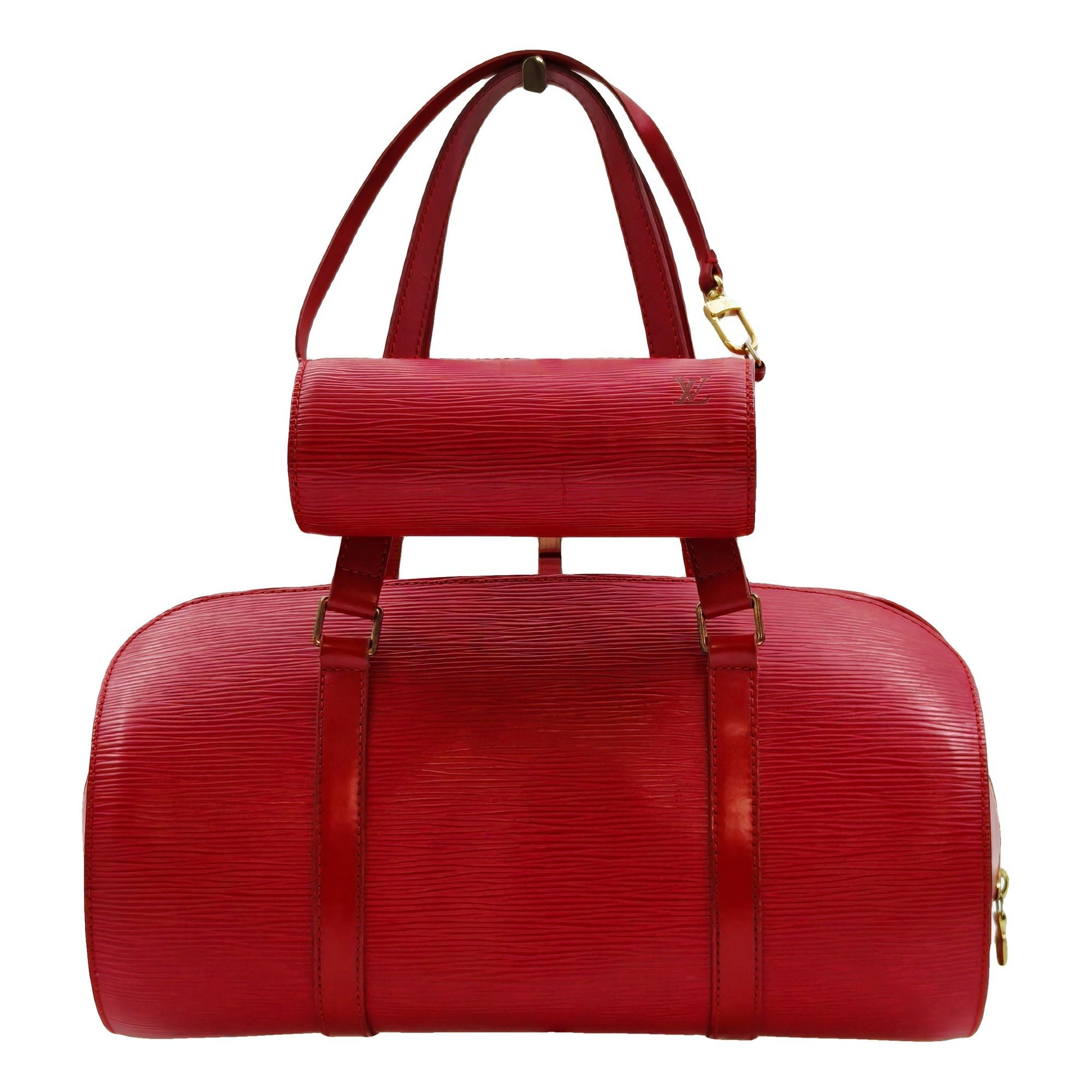 Papillon leather handbag