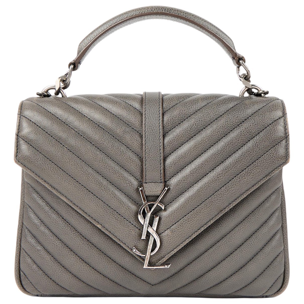 Collége monogramme leather crossbody bag
