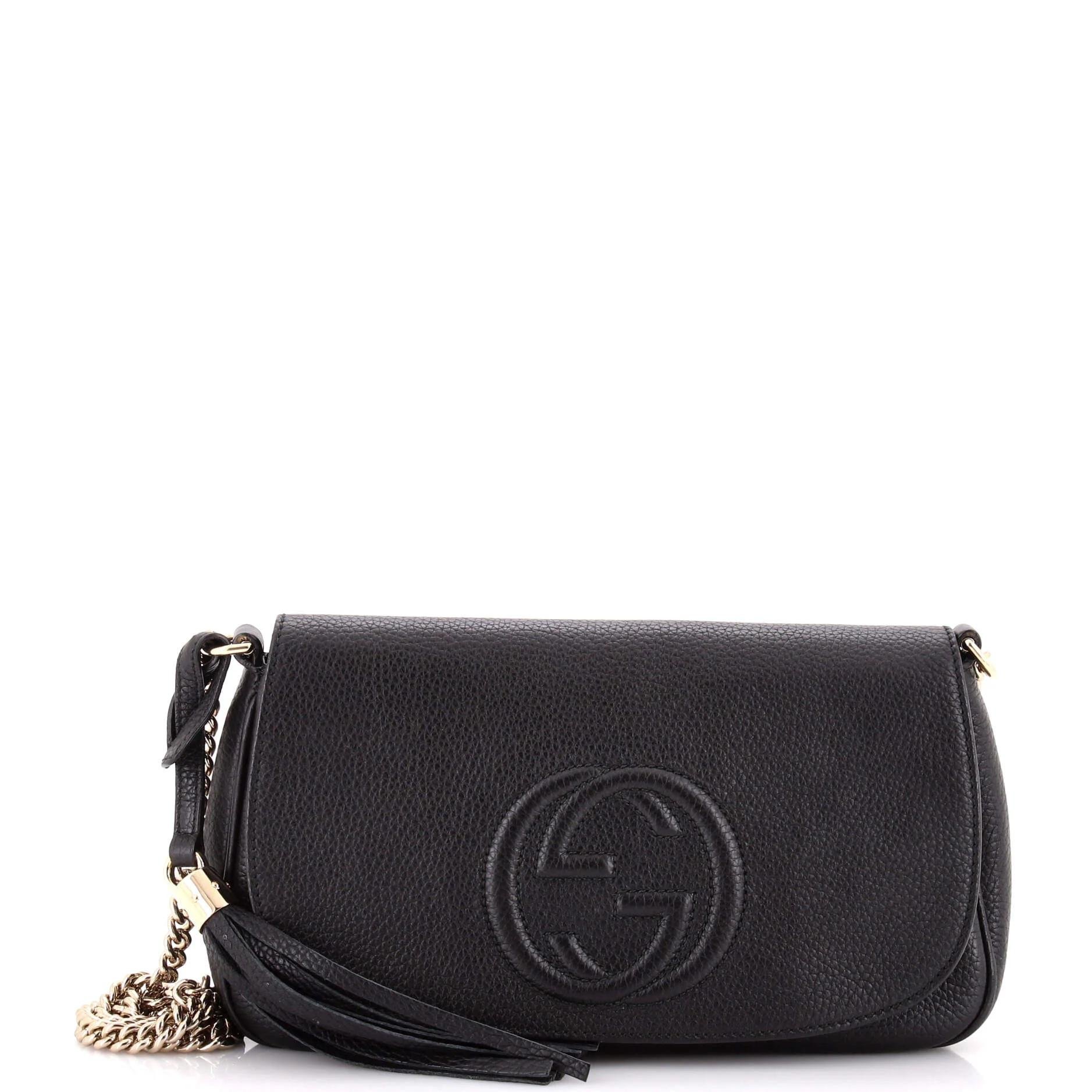 Leather crossbody bag