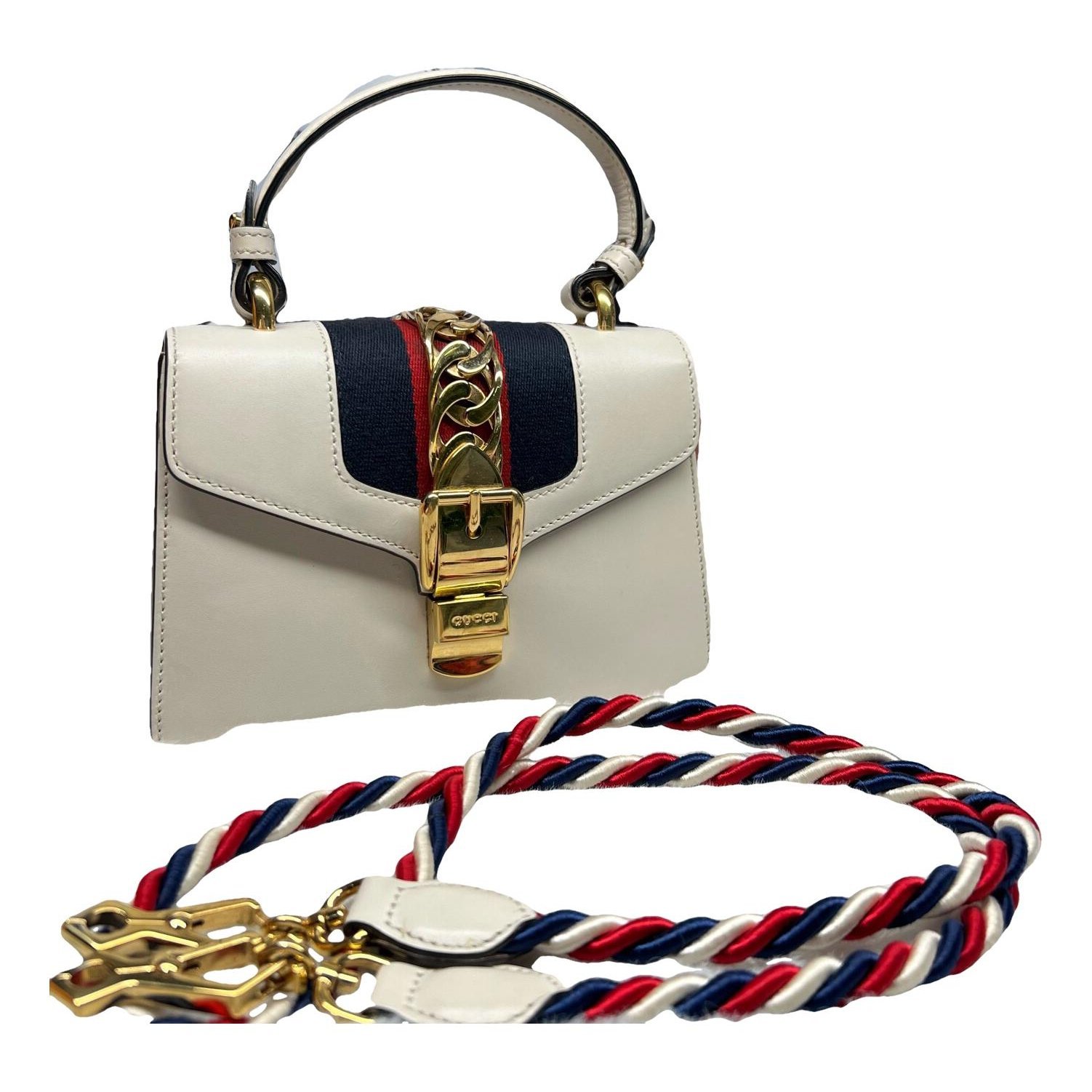 Sylvie Top Handle leather handbag