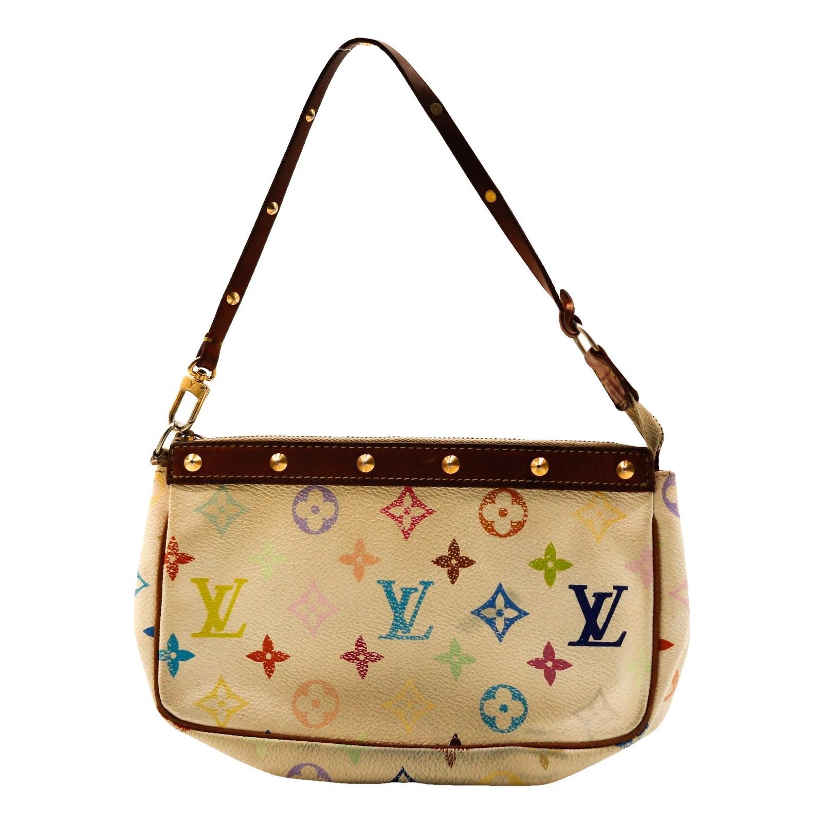 Moon pochette cloth clutch bag