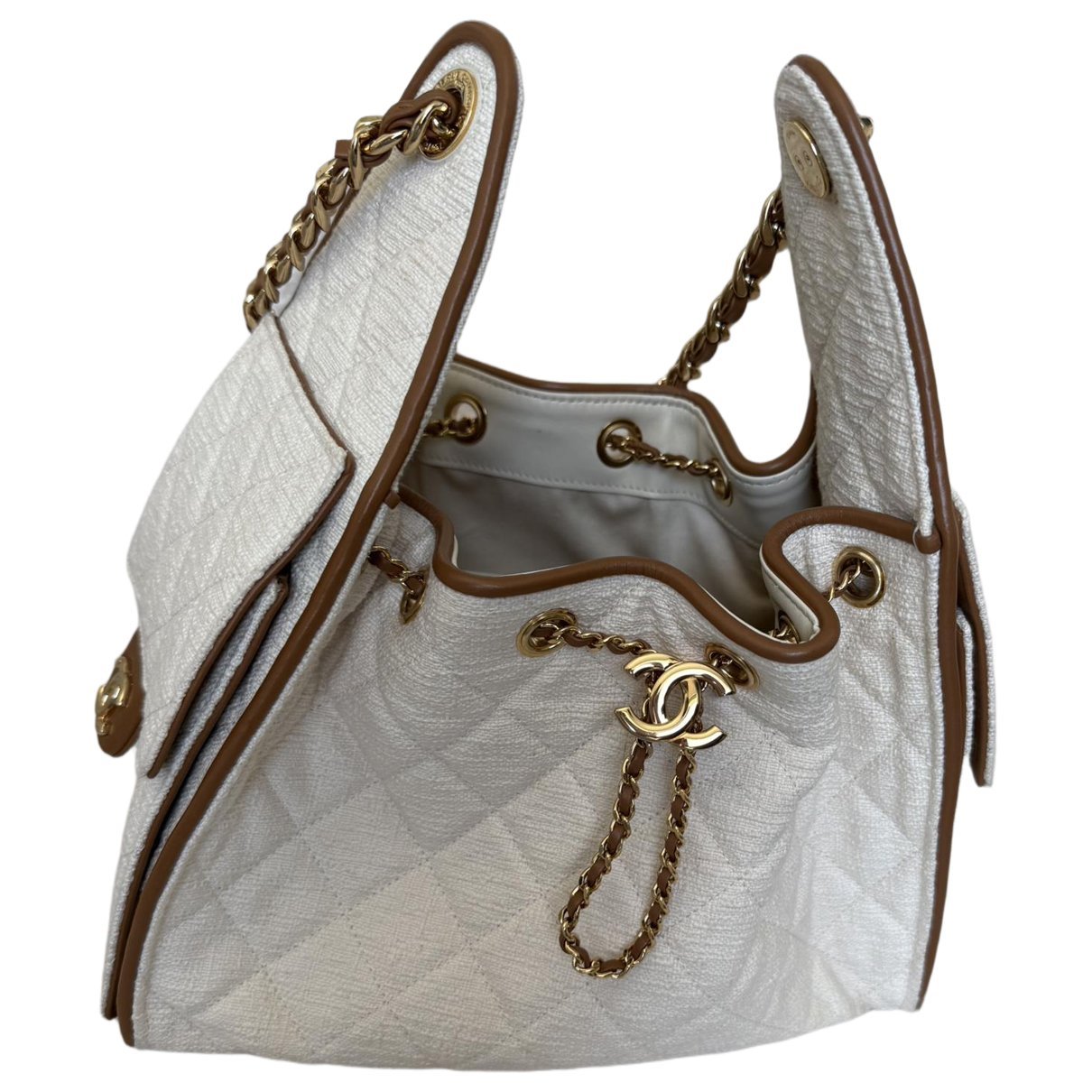 Chanel 25 cloth handbag