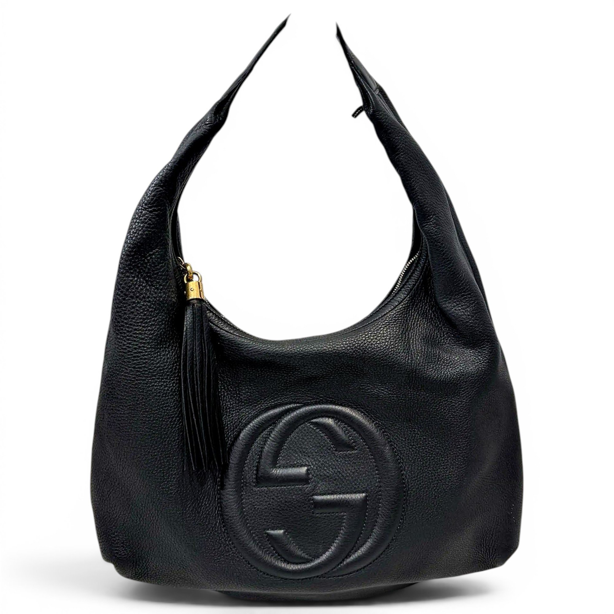 Soho Round leather handbag