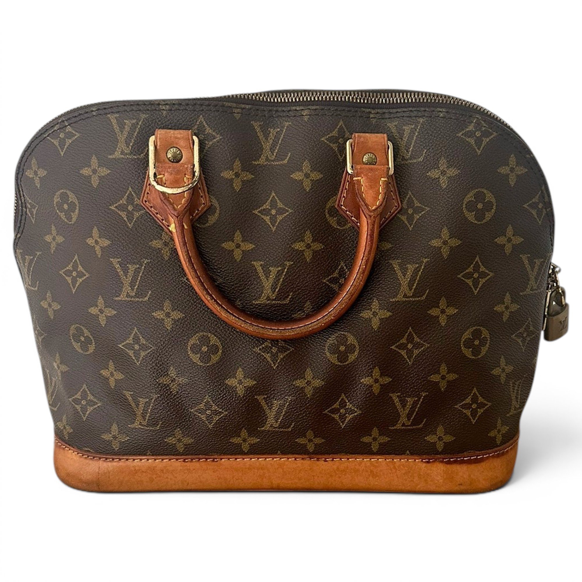 Alma leather handbag