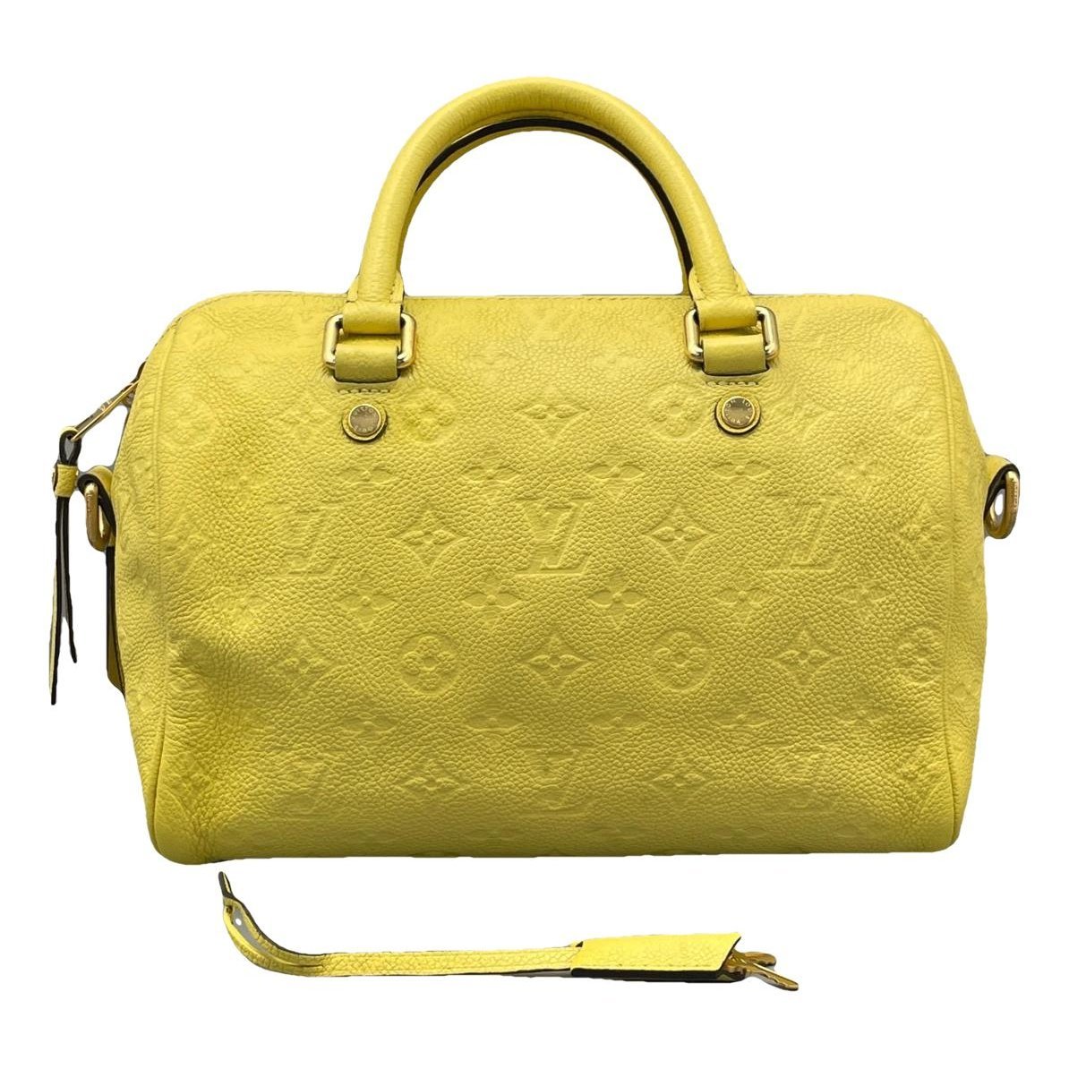 Nano Speedy / Mini HL leather handbag