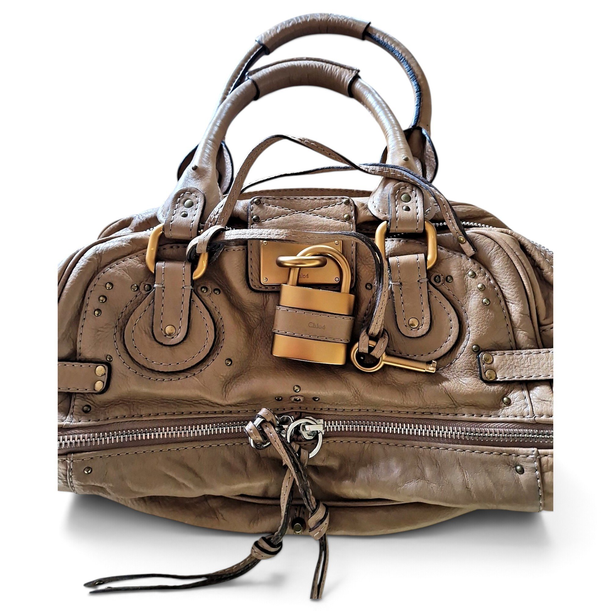 Paddington leather handbag