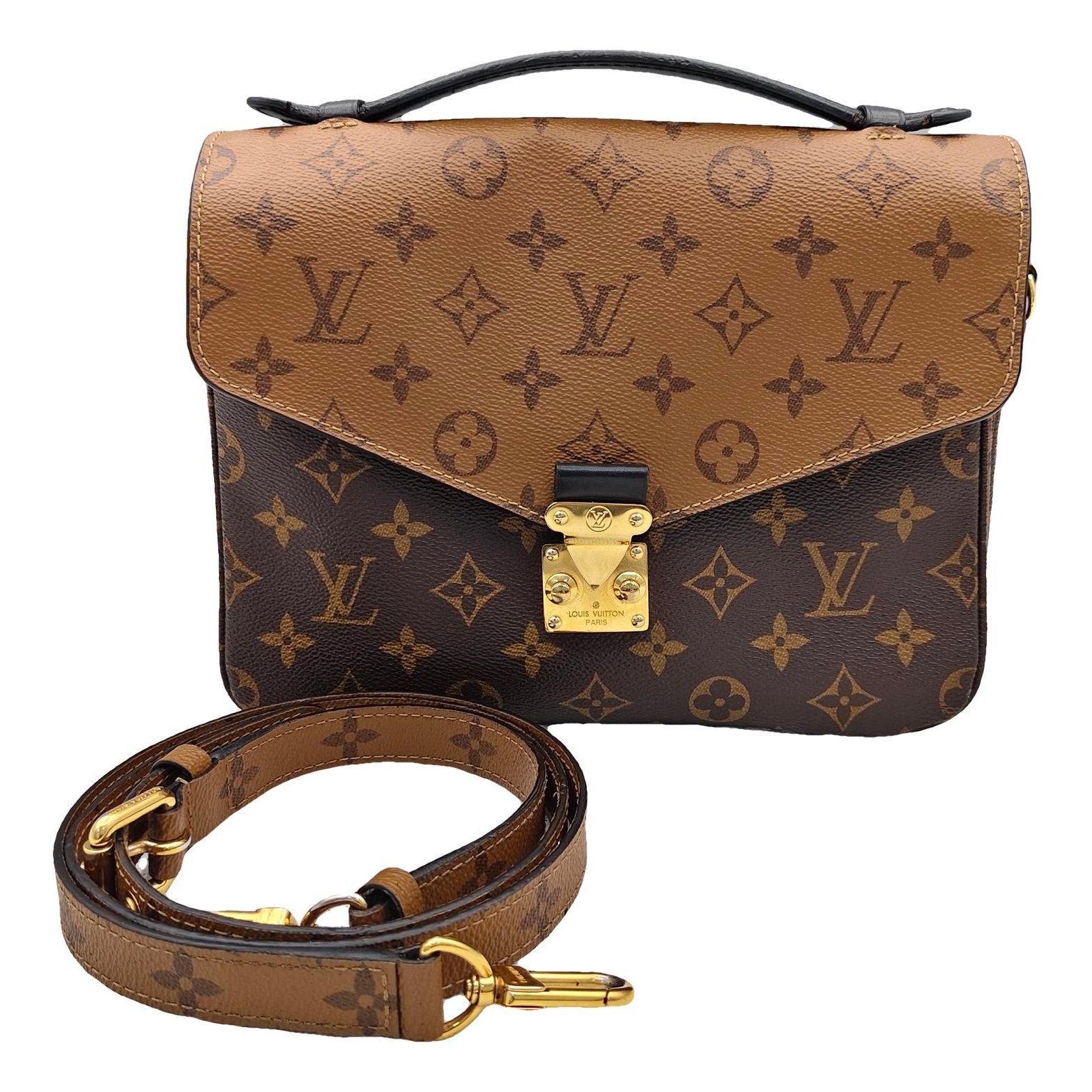 Metis leather handbag