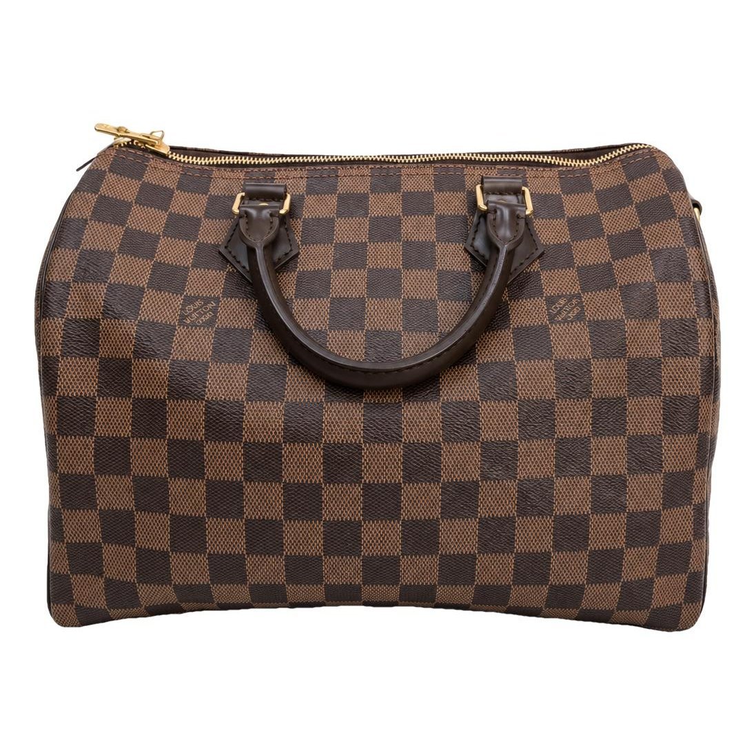 Speedy leather handbag