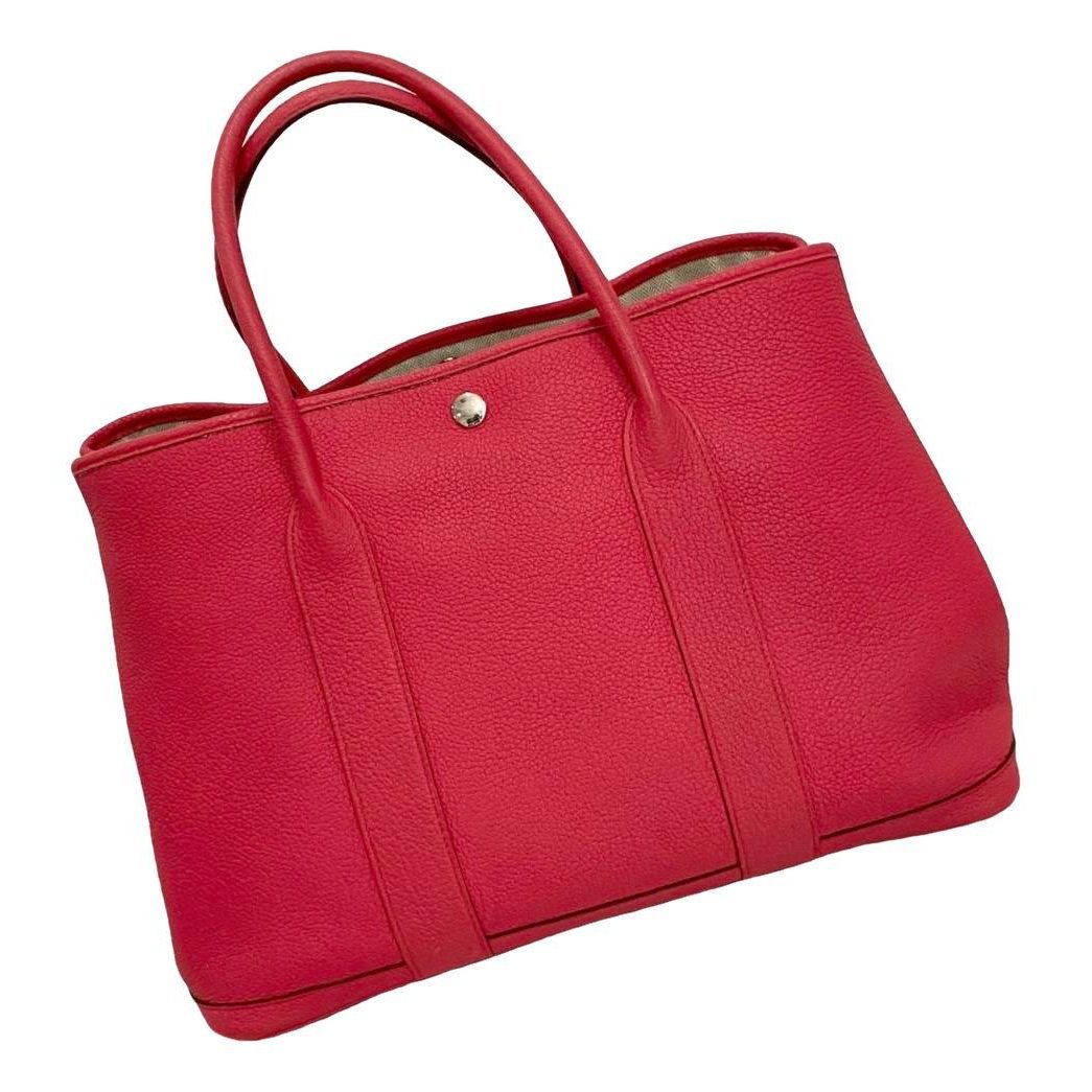 Garden Party leather handbag