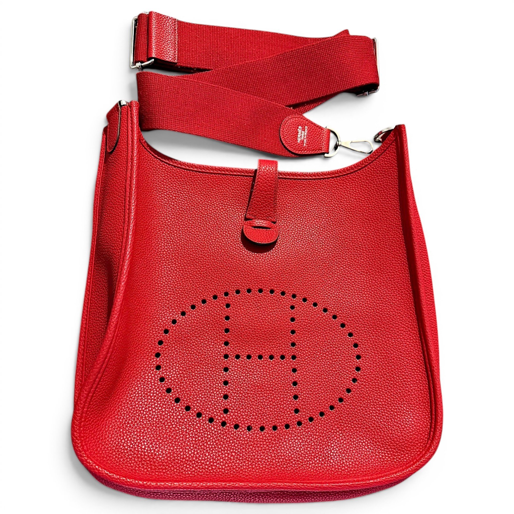 Evelyne leather crossbody bag
