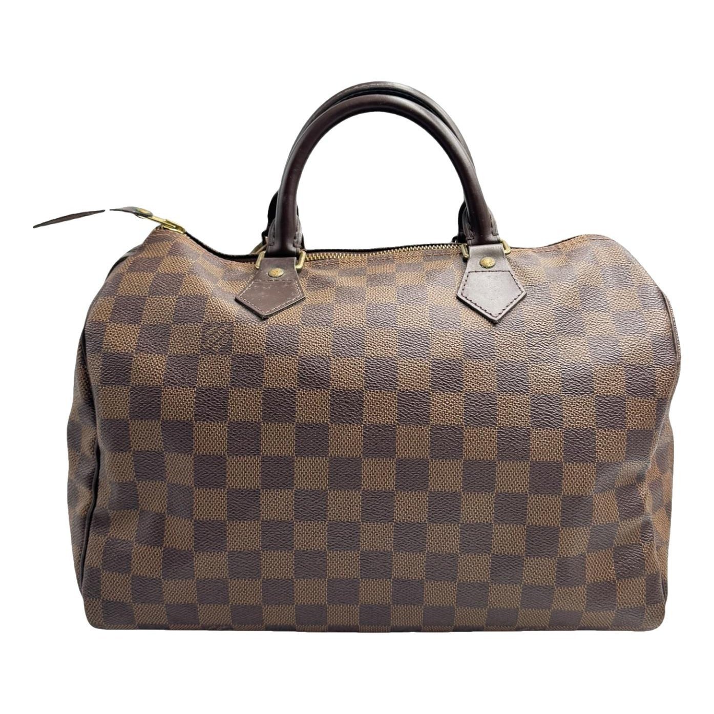 Speedy leather handbag