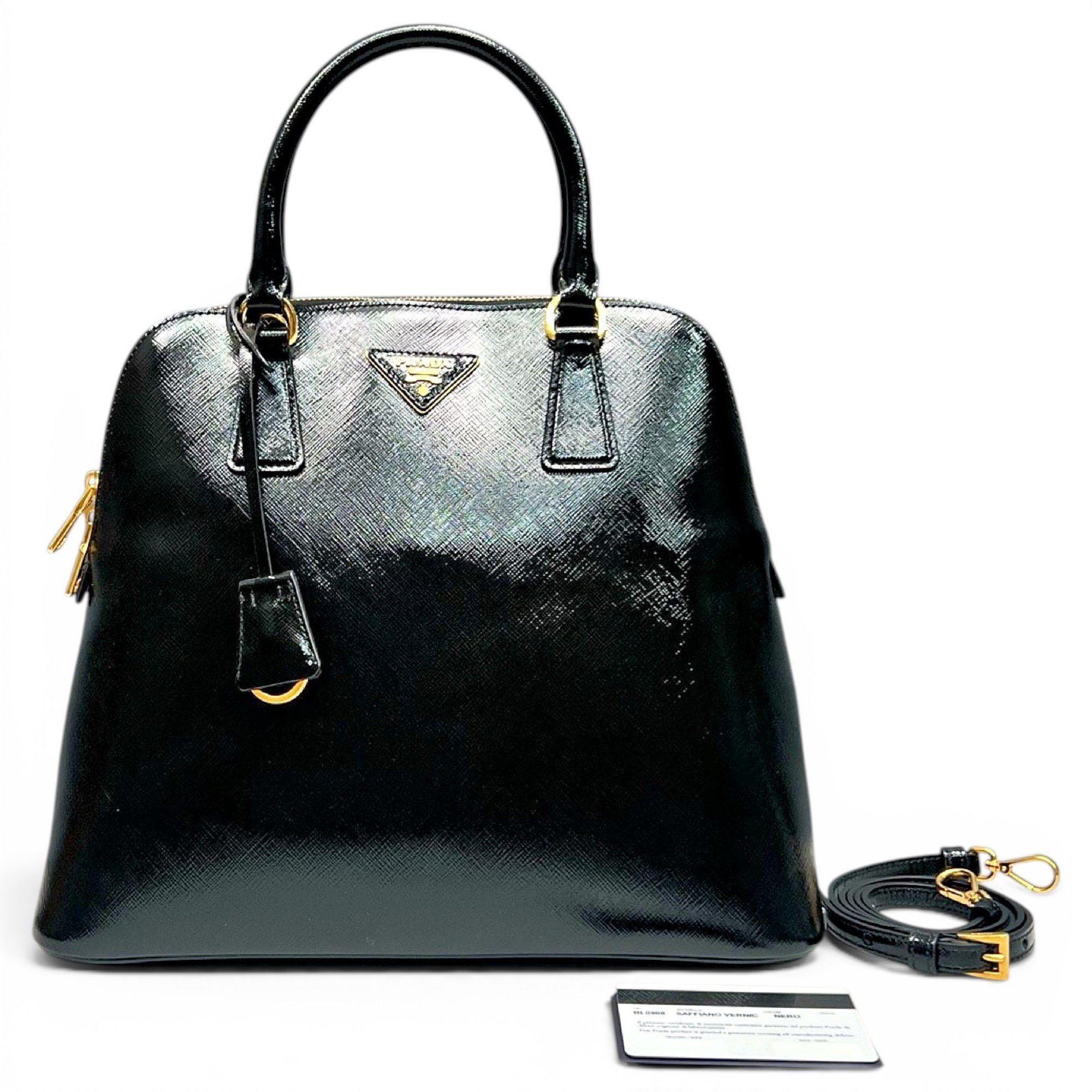 Leather handbag