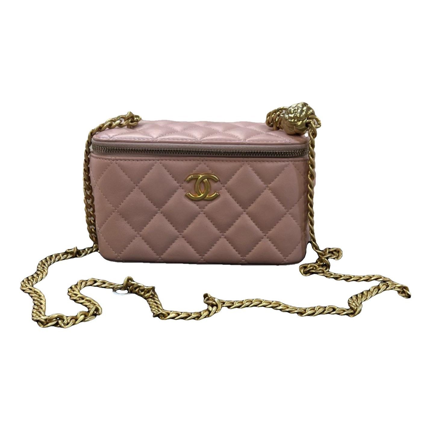 Trendy CC Vanity leather handbag