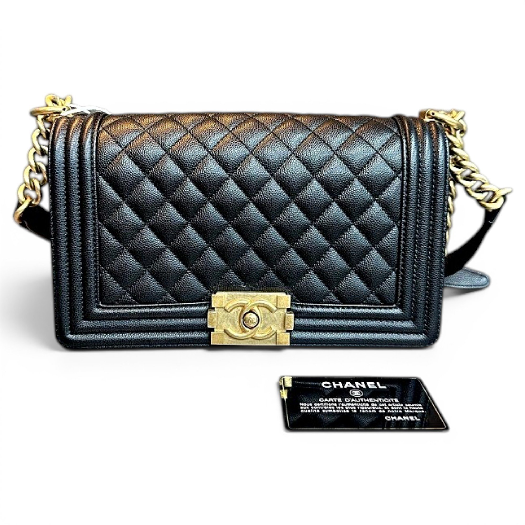 Boy leather crossbody bag