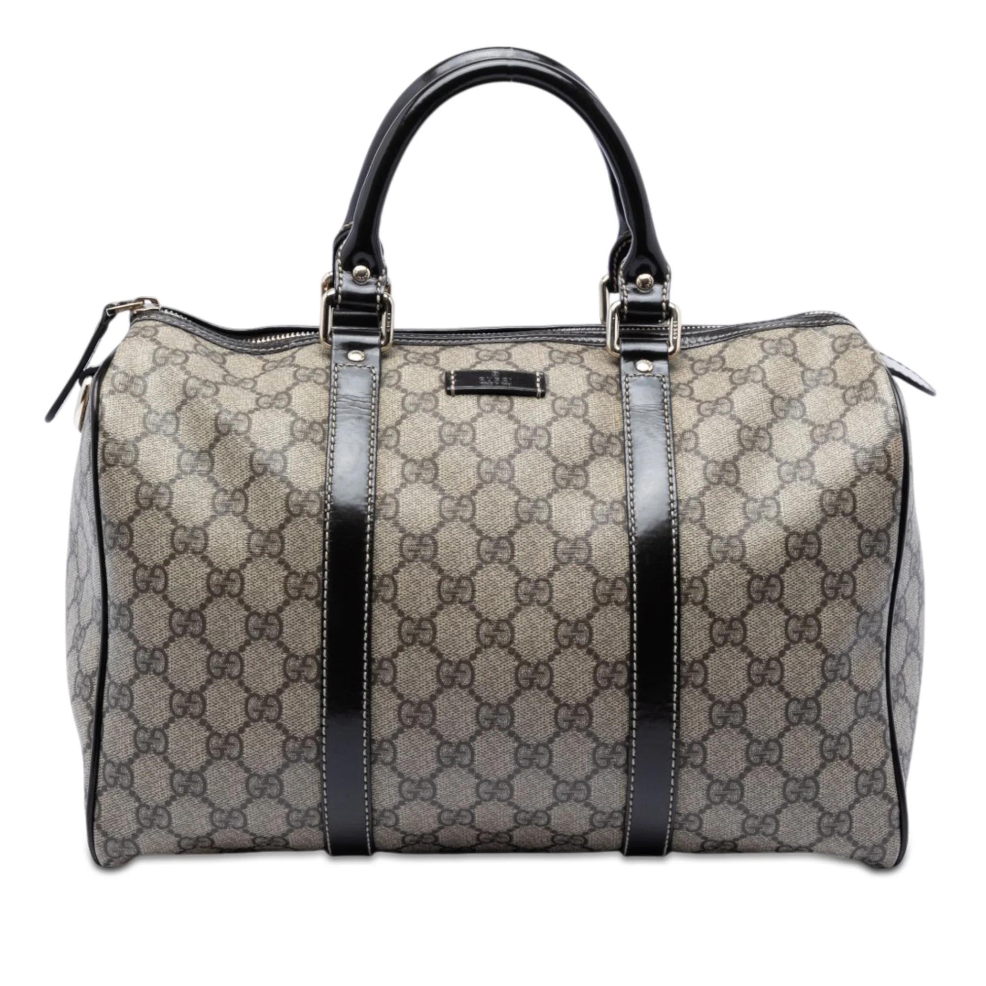 Boston leather bag