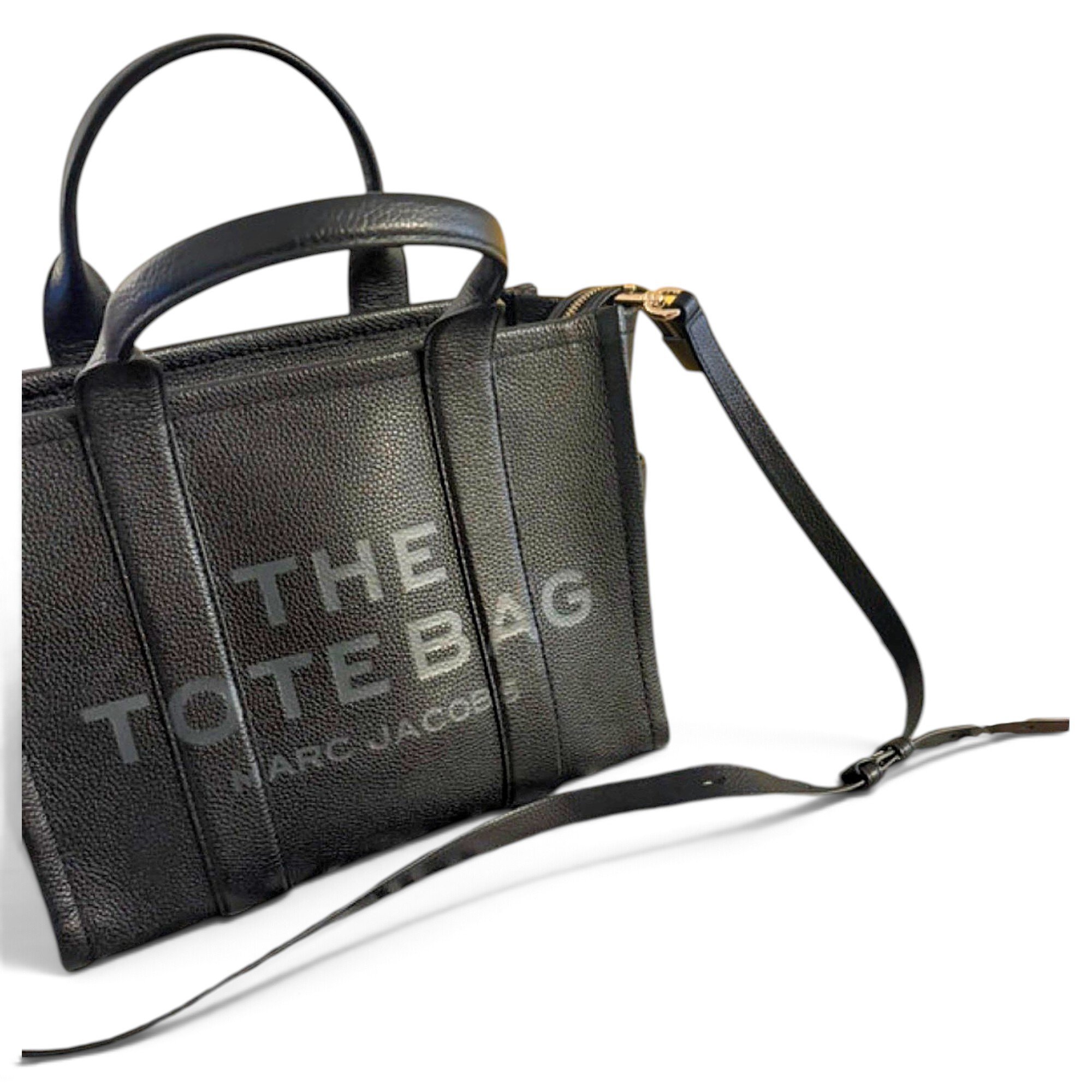 The Tag Tote leather tote