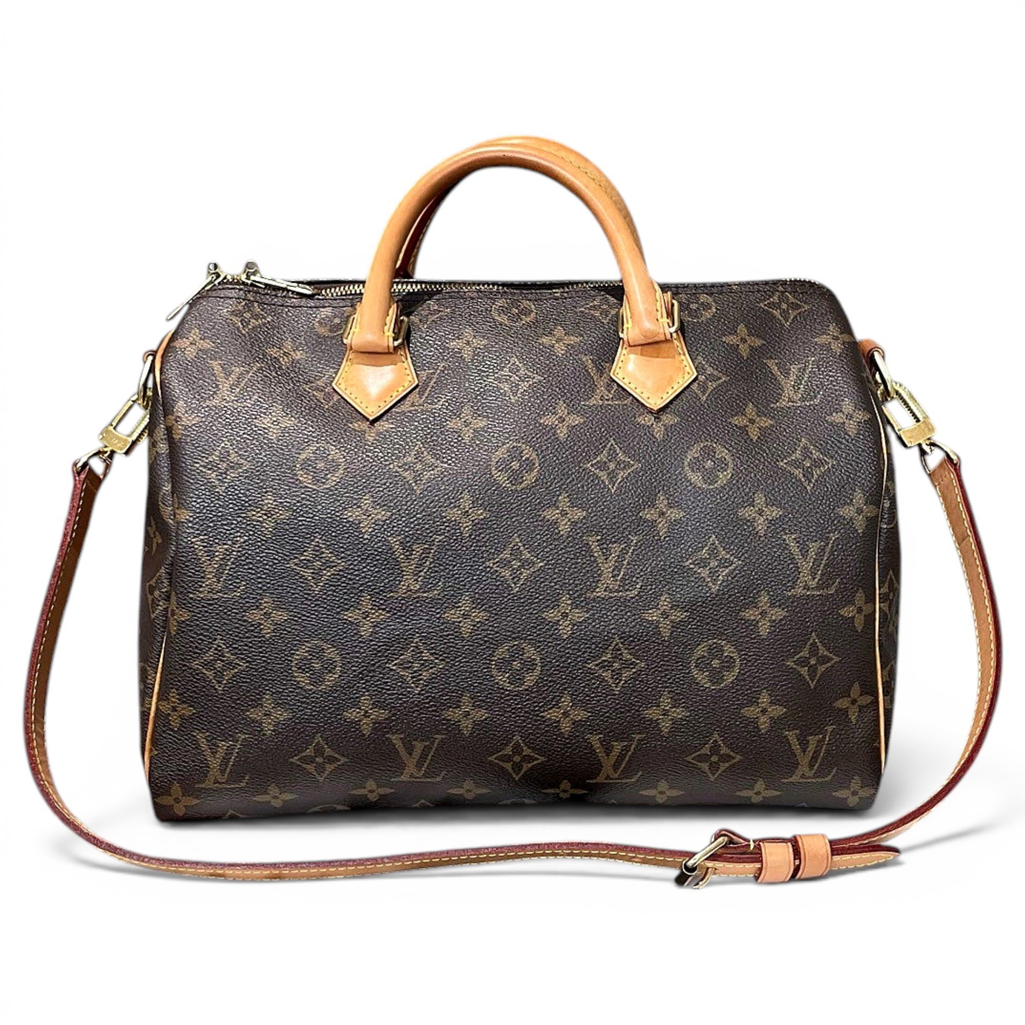 Speedy Bandoulière leather handbag