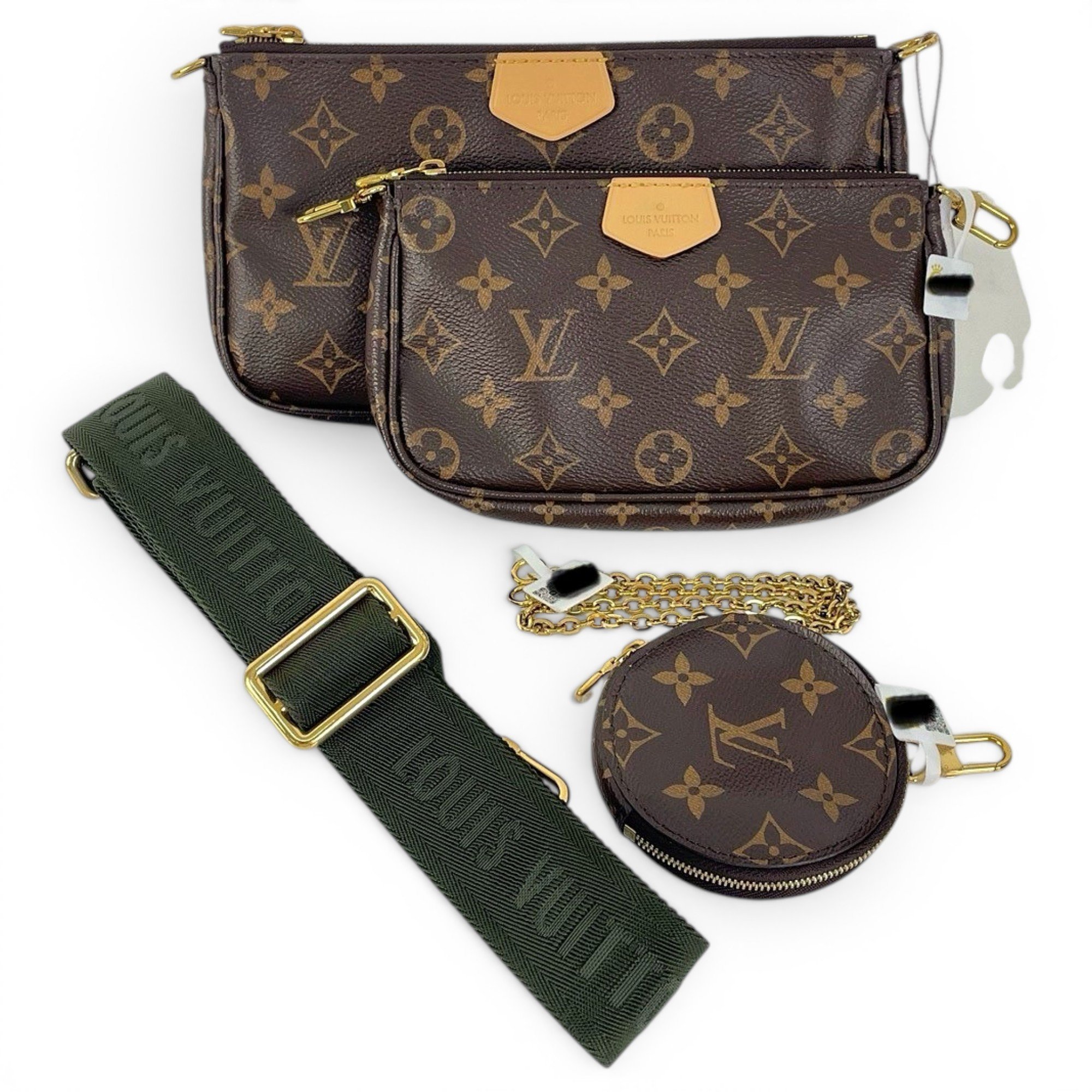 Multi Pochette Accessoires leather handbag