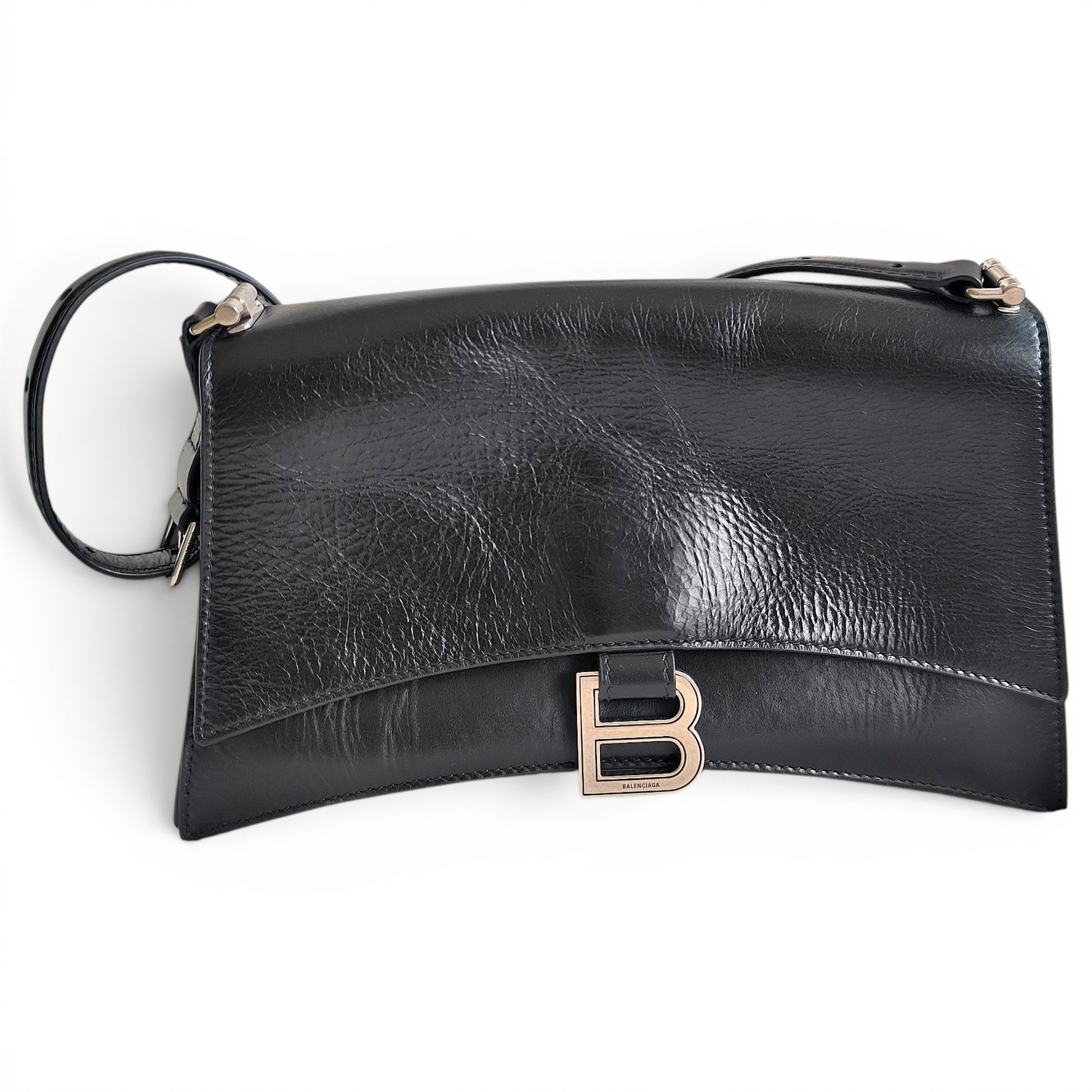 Balenciaga Crush leather handbag