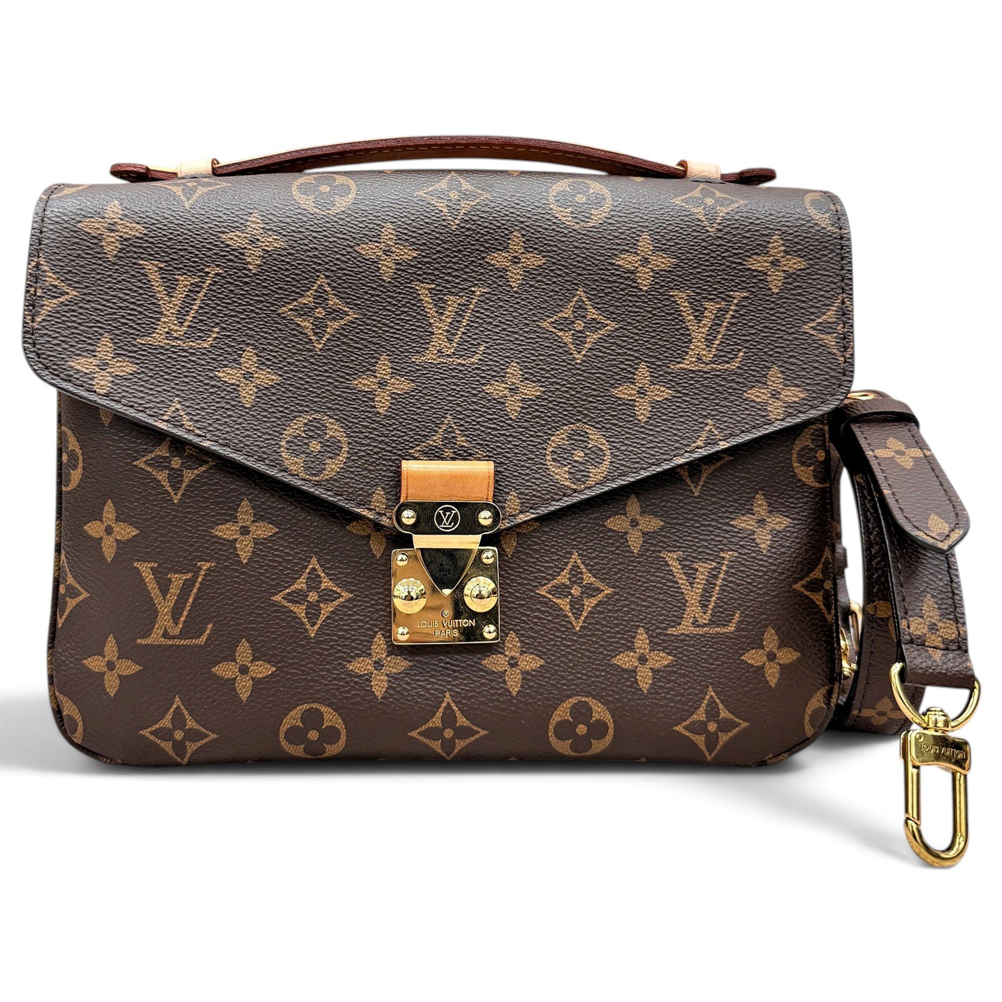 Metis leather handbag