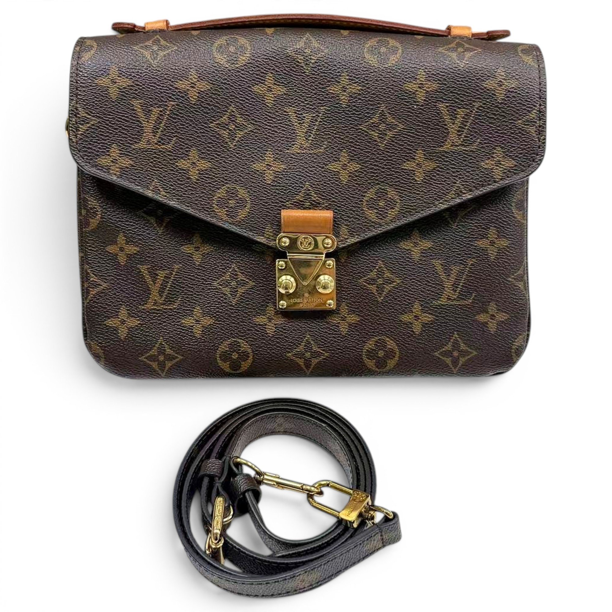 Metis leather handbag