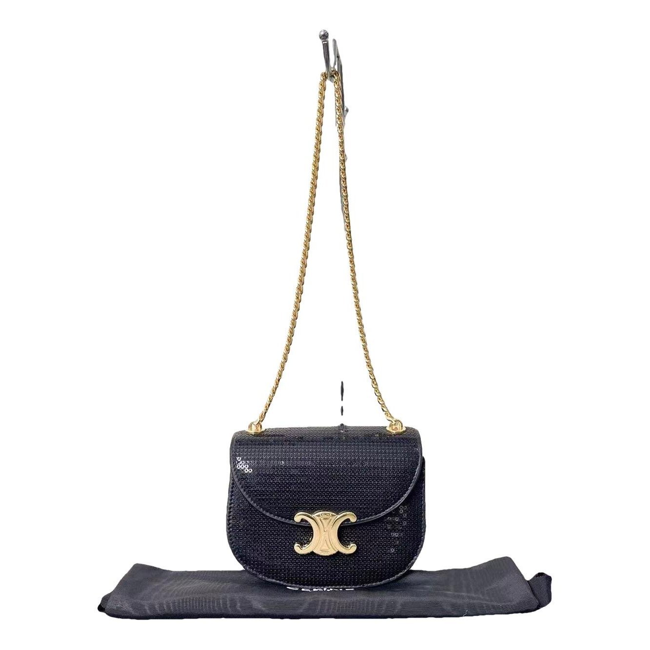 Triomphe leather handbag