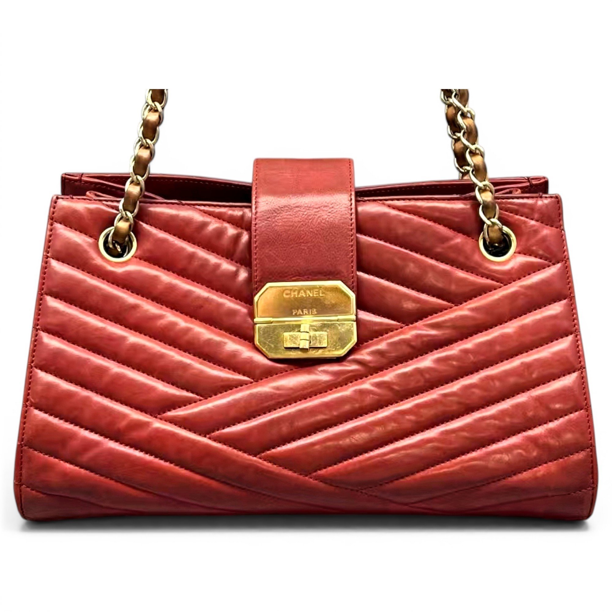2.55 leather handbag