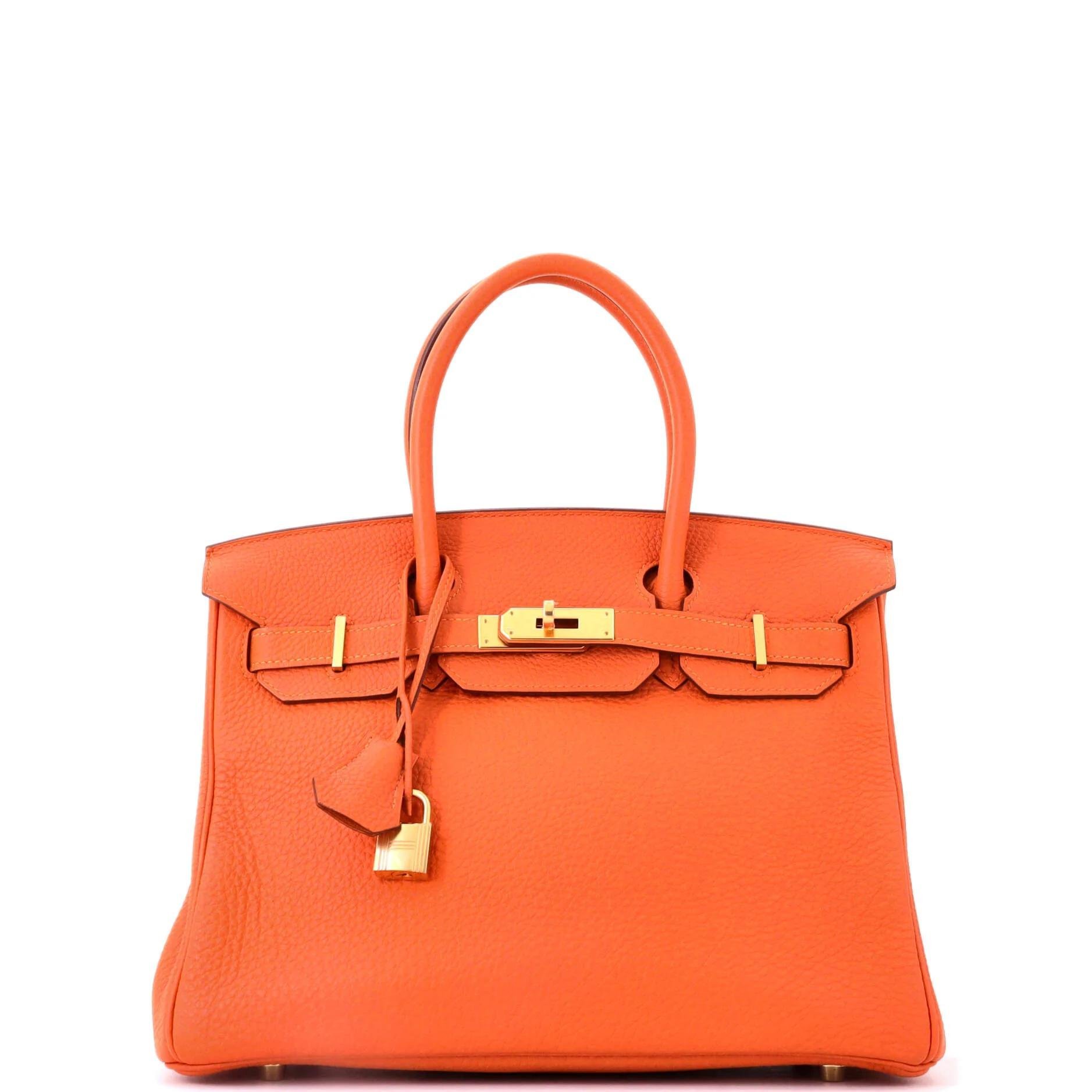 Birkin 30 leather tote