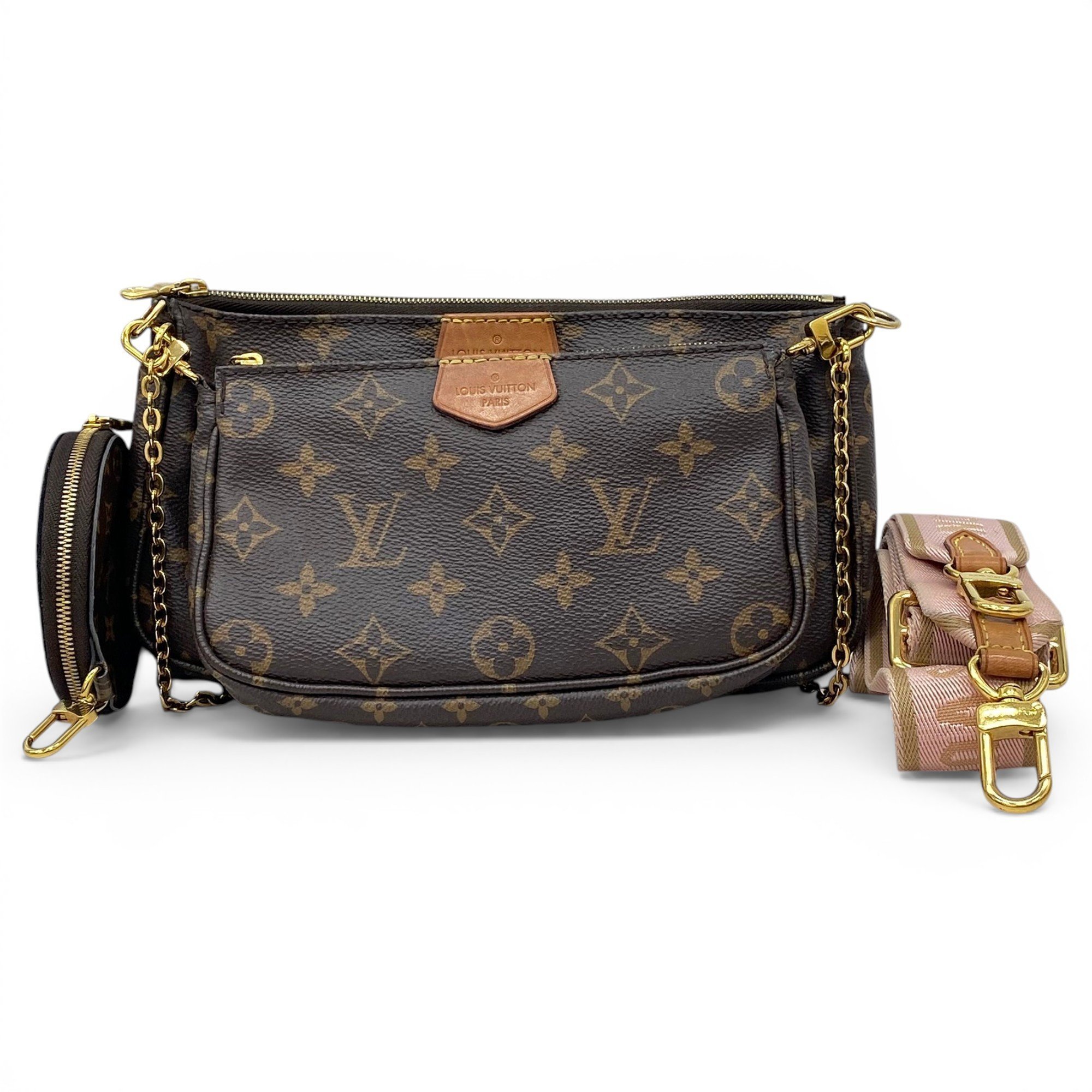 Multi Pochette Accessoires leather handbag
