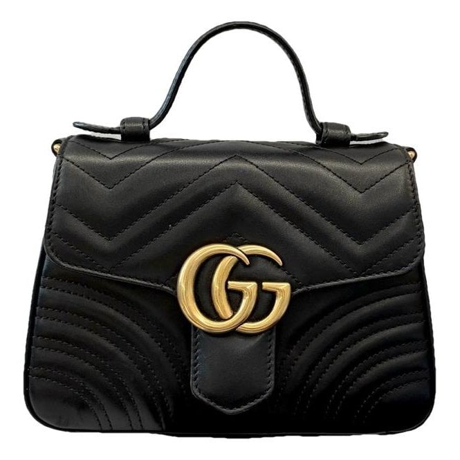 GG Marmont Flap leather handbag