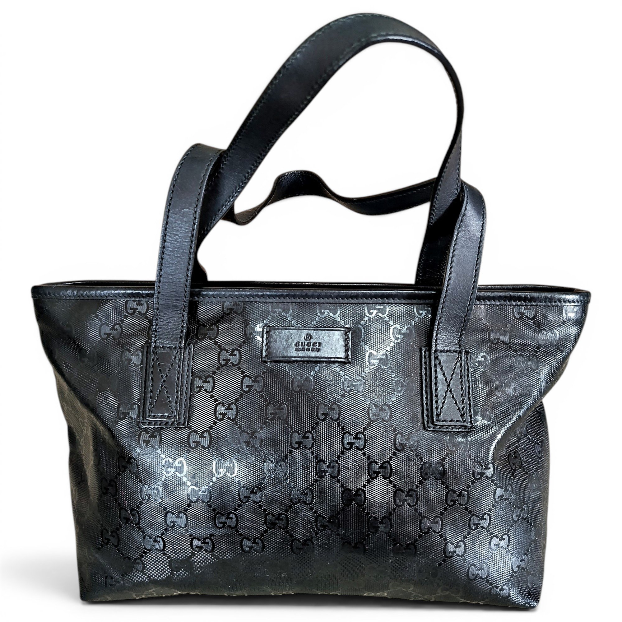 Leather tote