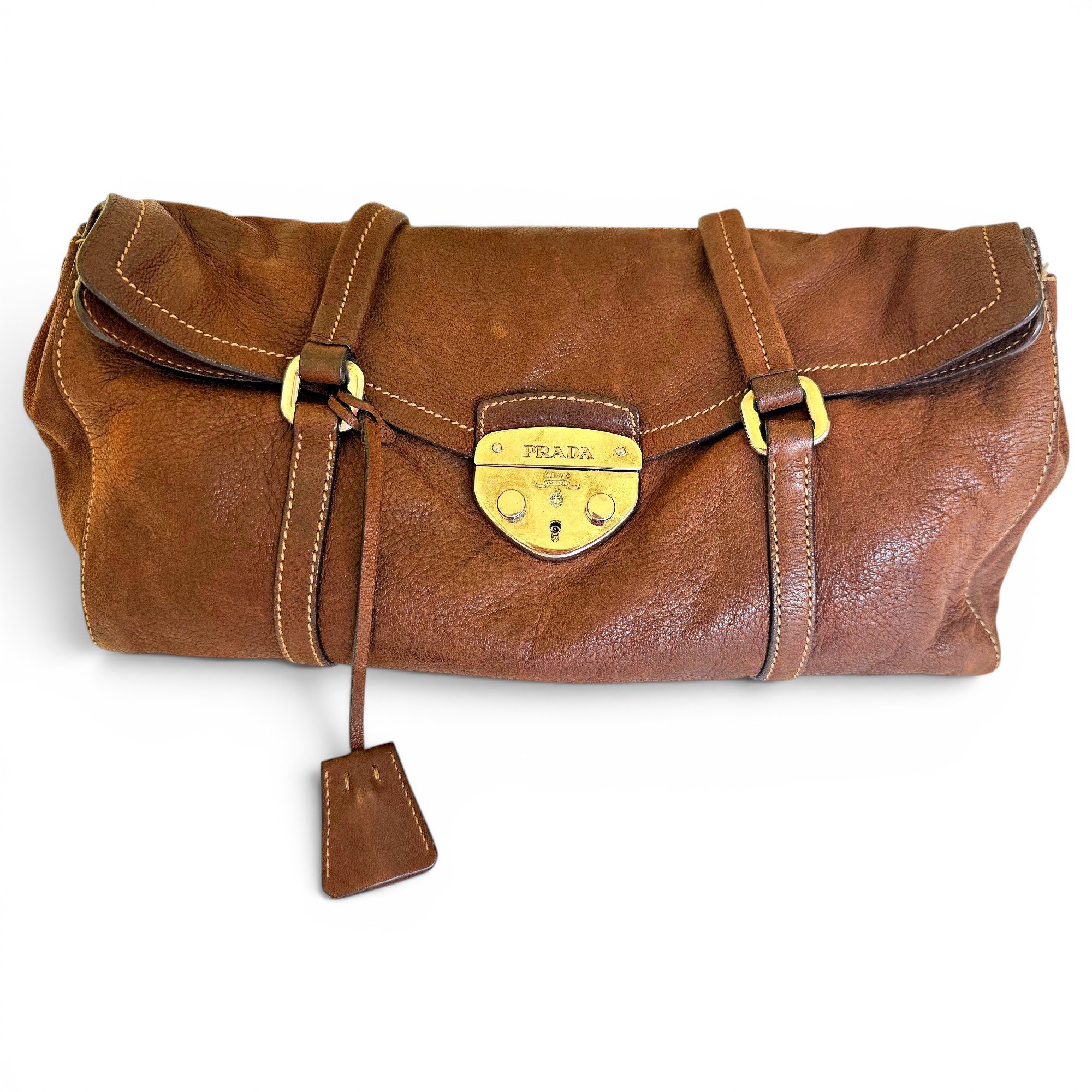 Leather handbag