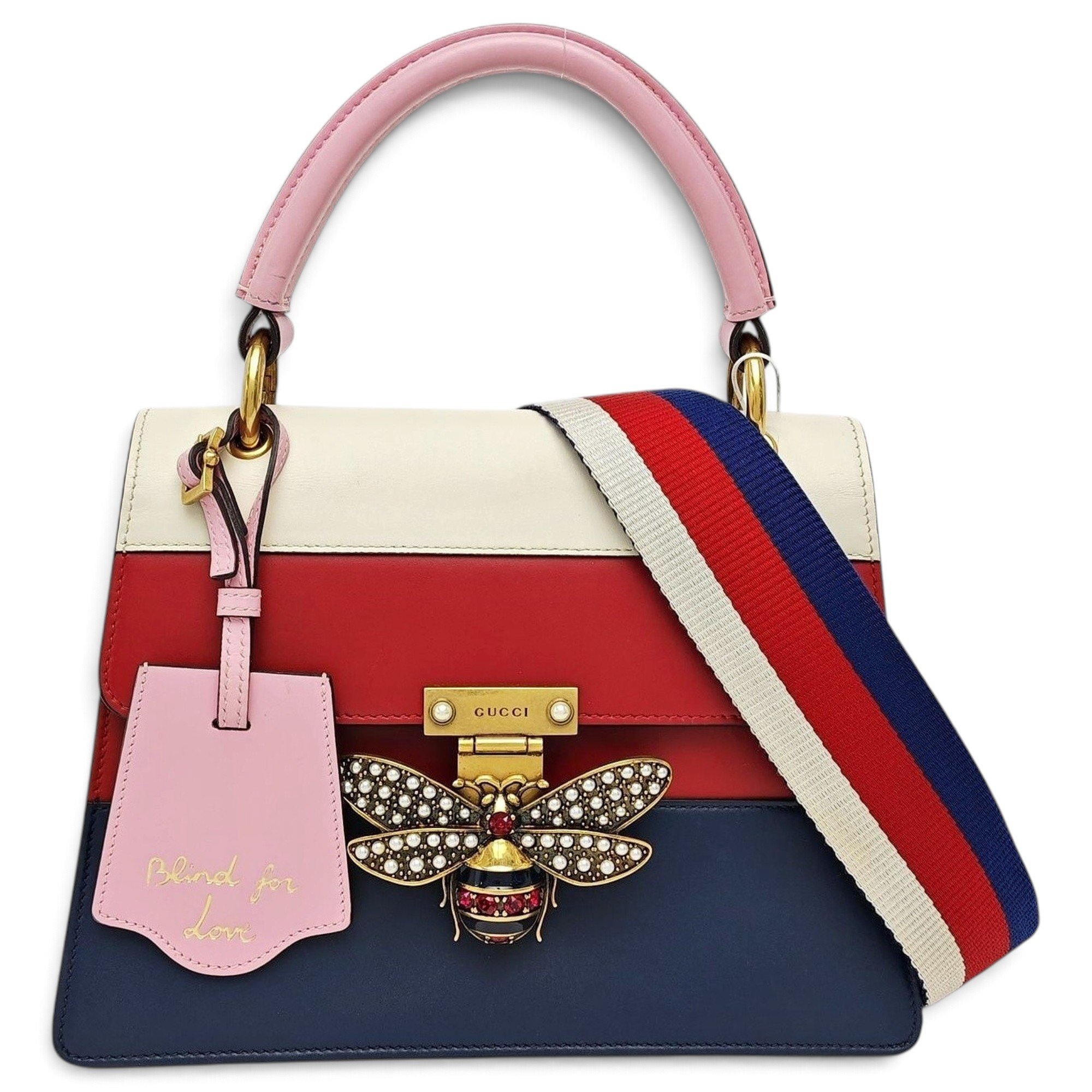 Queen Margaret leather handbag