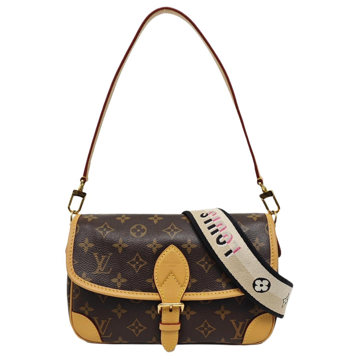 Diane leather crossbody bag