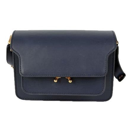 Marni Trunk leather crossbody bag