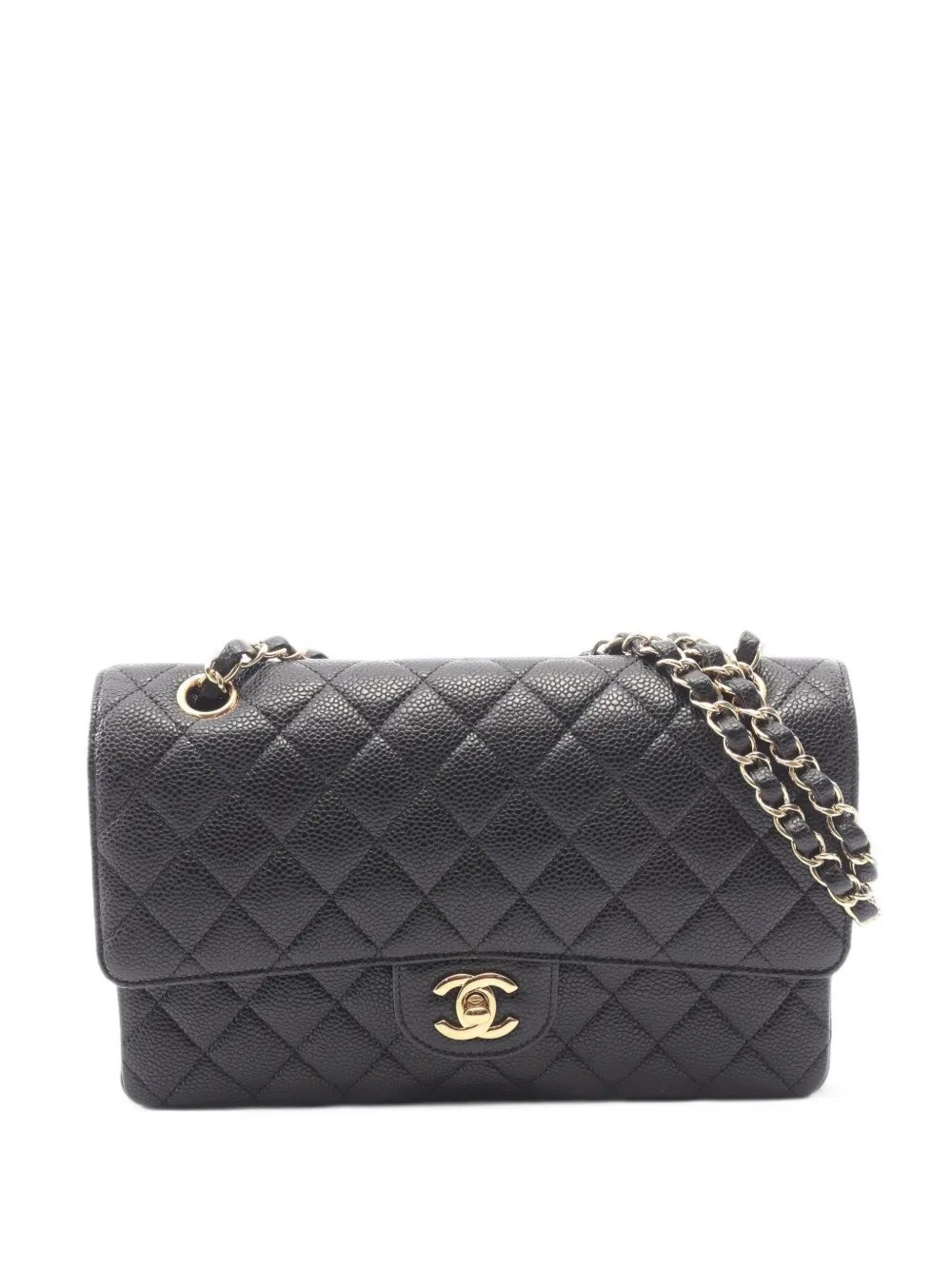 2013-2014 Double Flap leather shoulder bag
