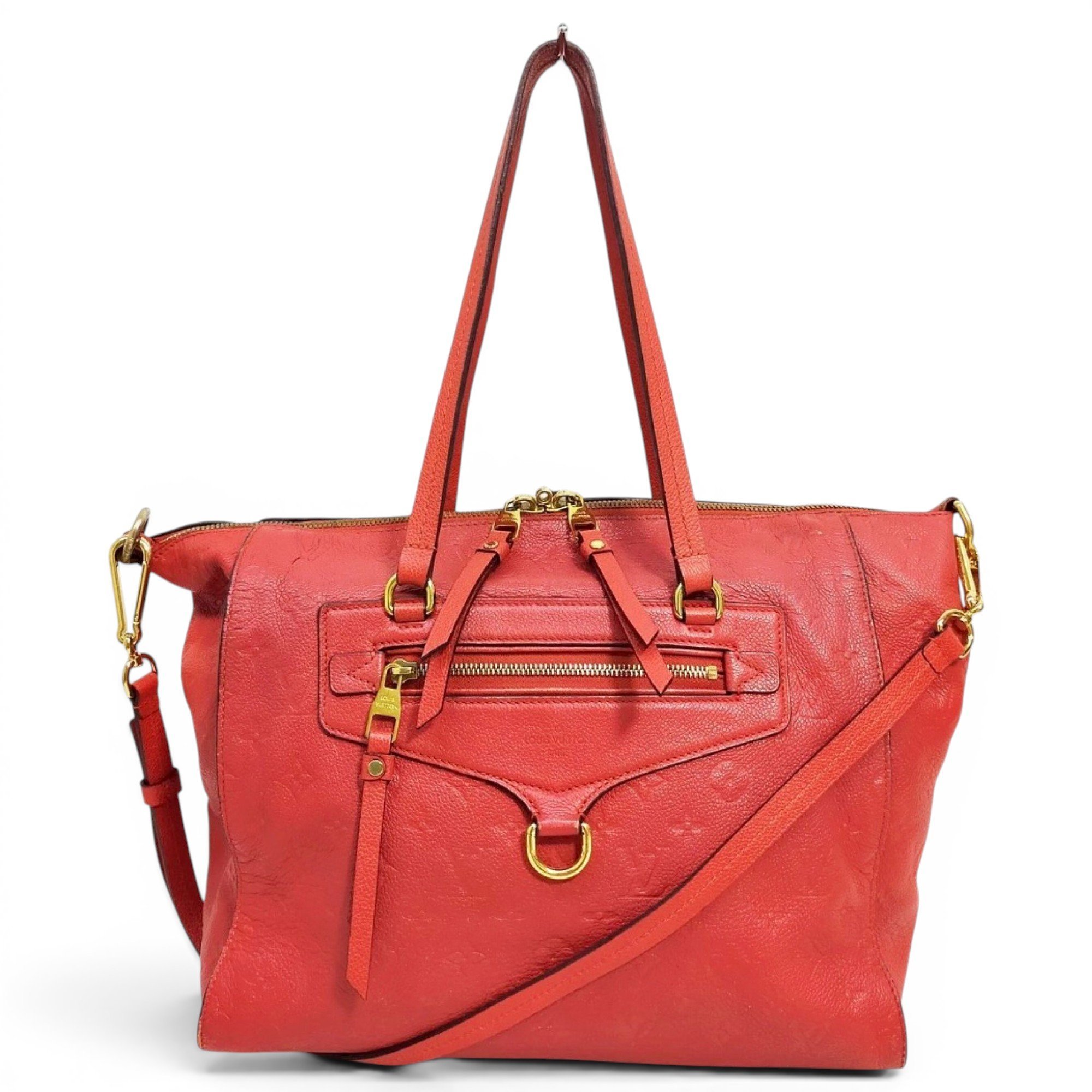 Lumineuse leather handbag