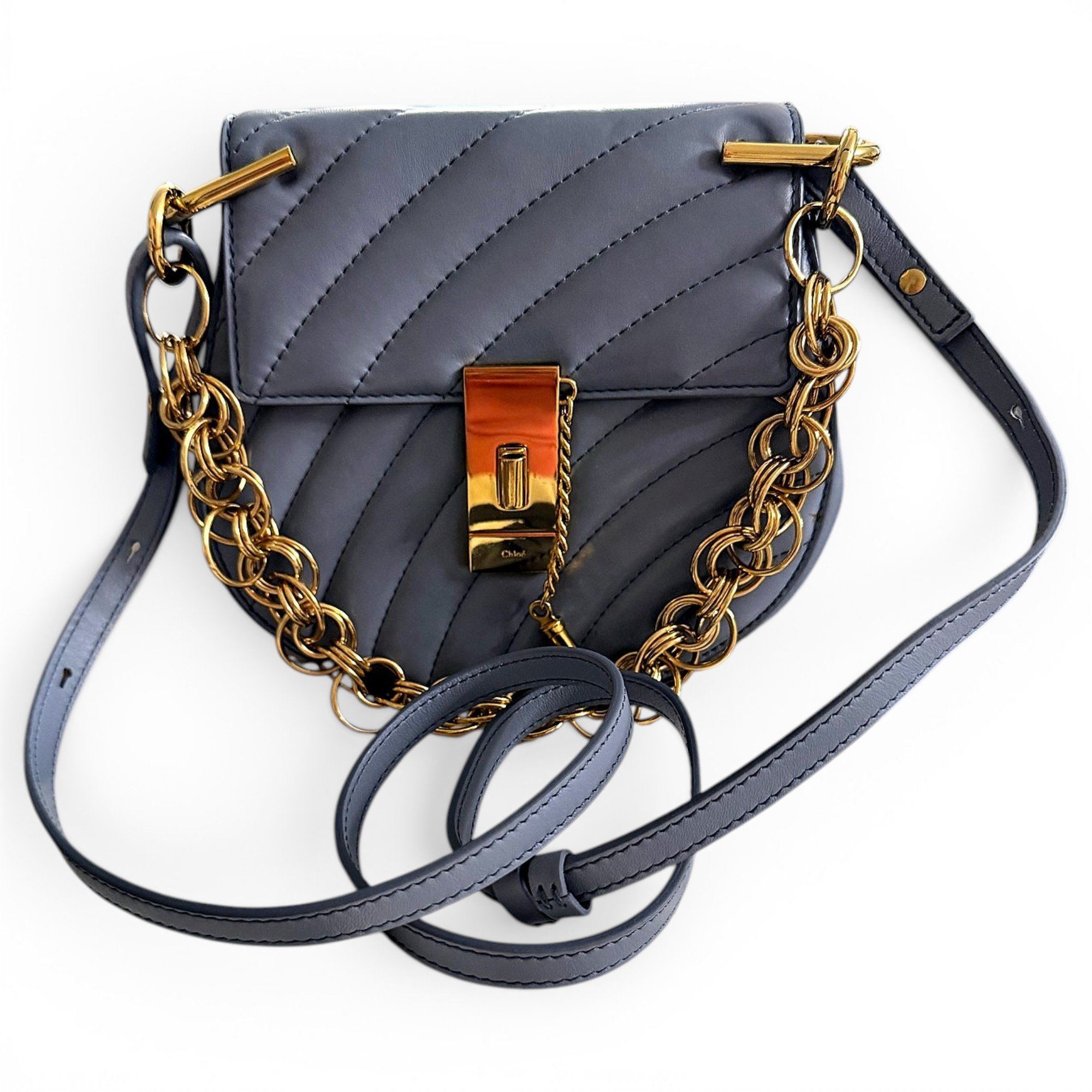 Aby Lock leather mini bag