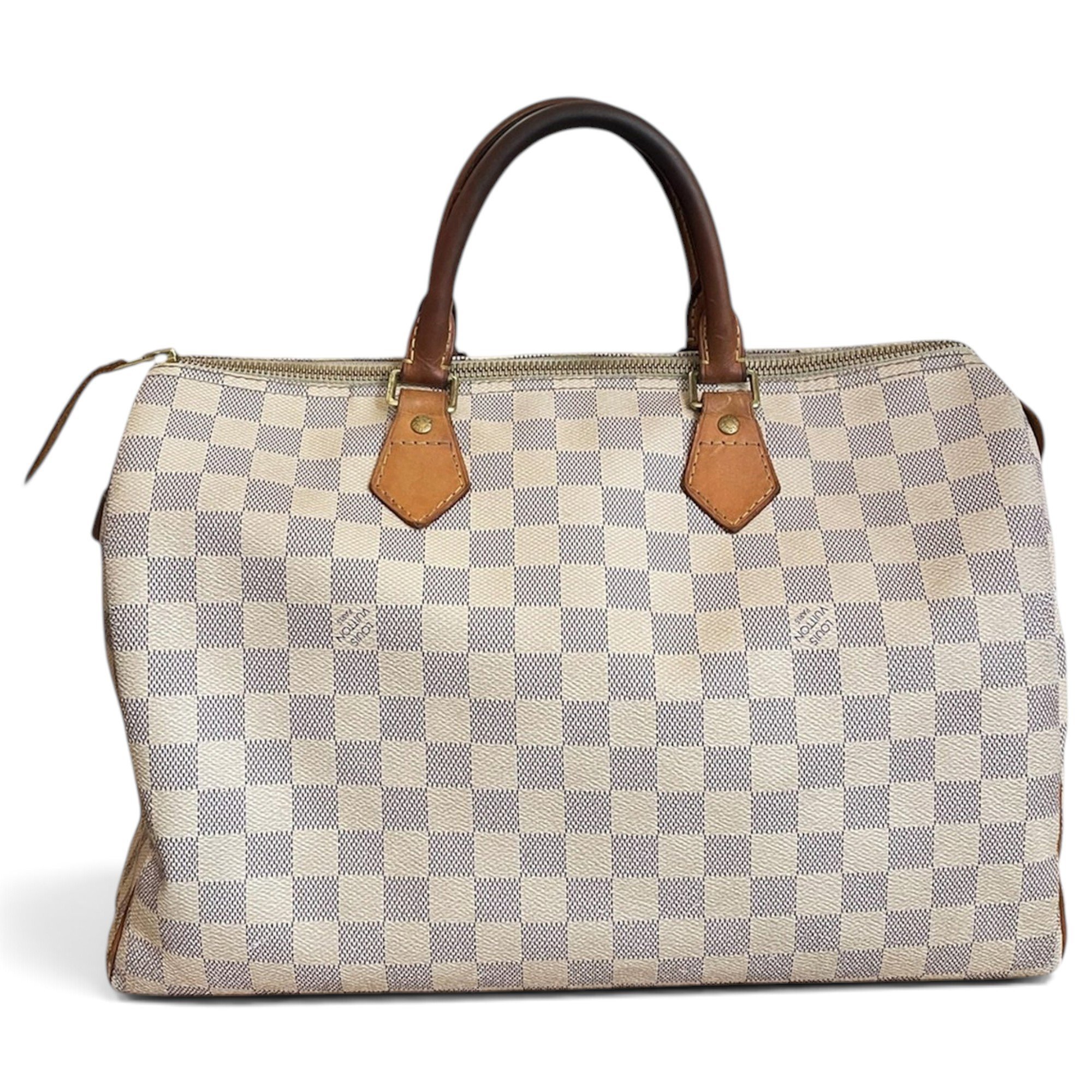 Louis Vuitton Speedy cloth handbag