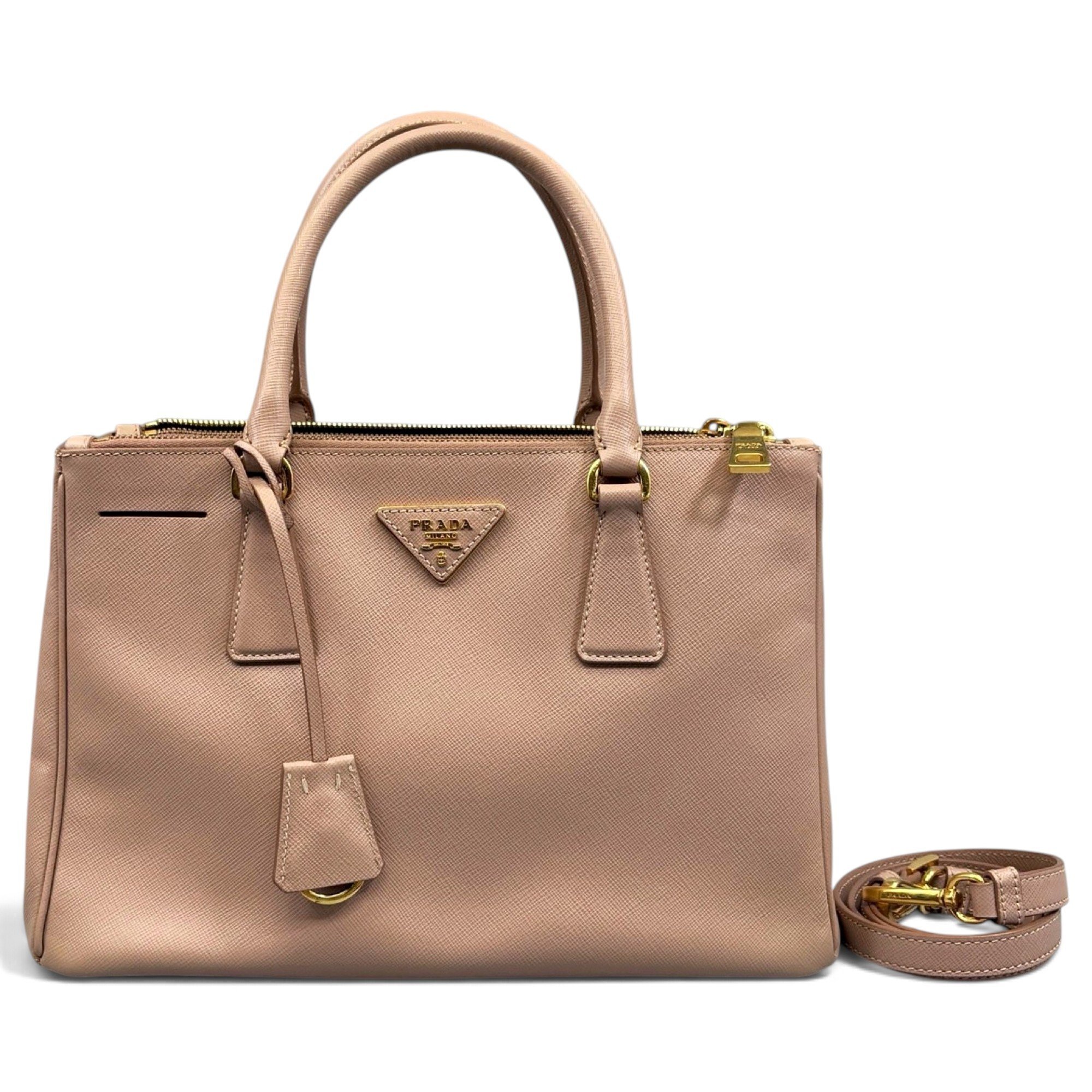 Galleria leather handbag