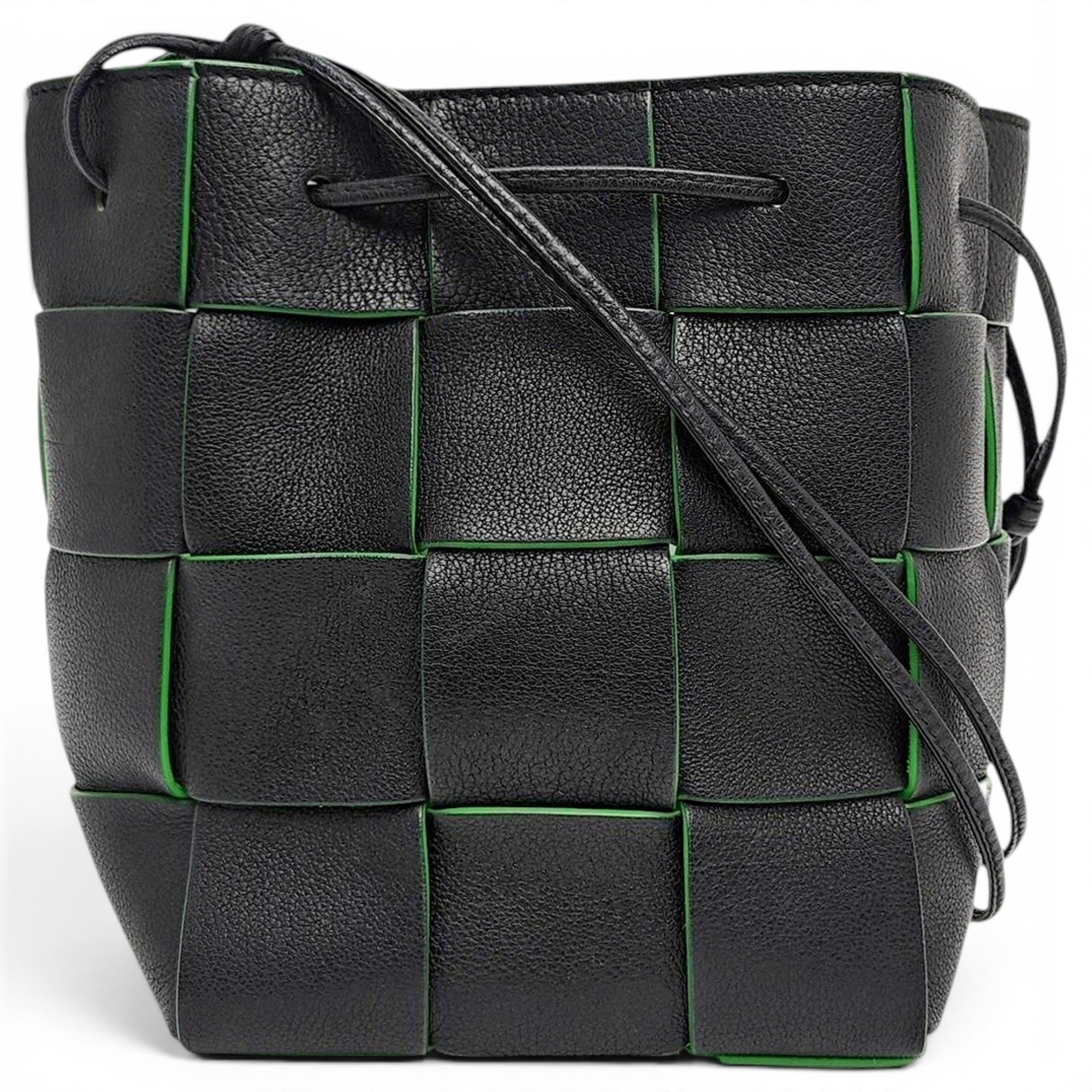 Brick Cassette leather handbag