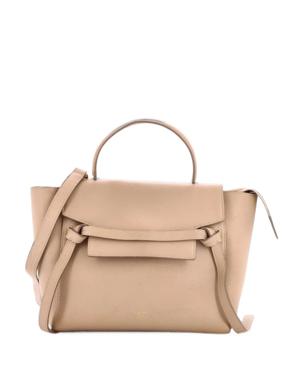 Belt Bag Textured Leather Micro satchel