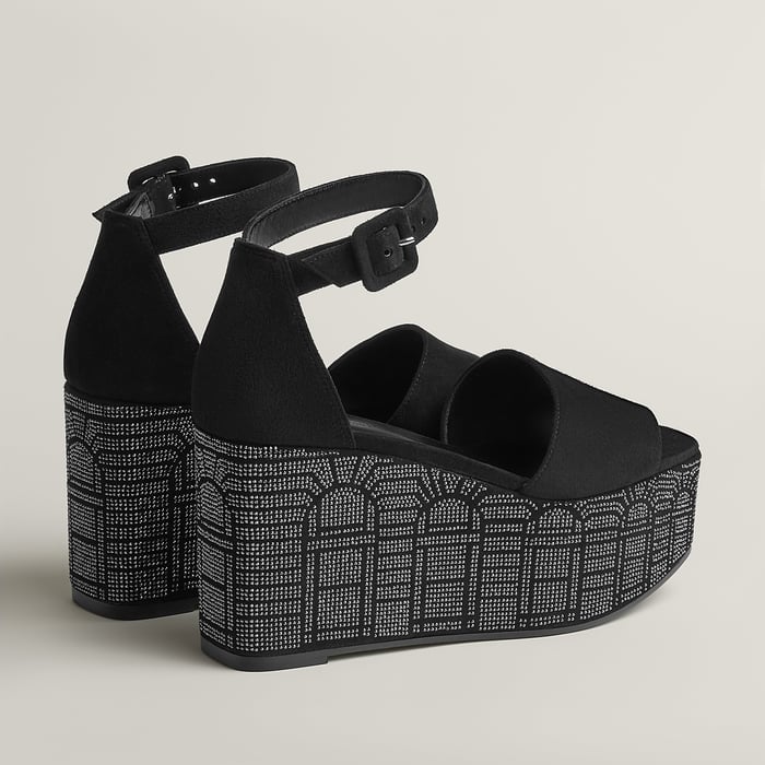 Noir Illusion 35 Sandal