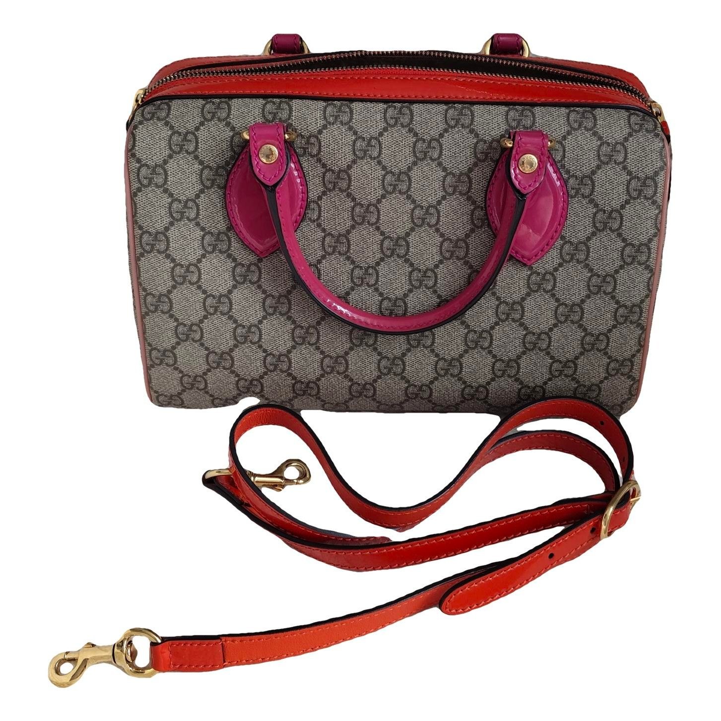 Animalier leather handbag