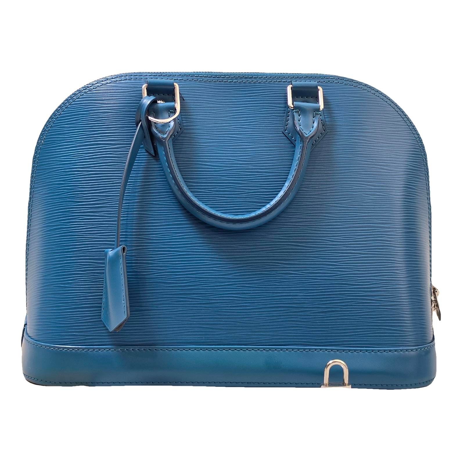 Alma leather handbag