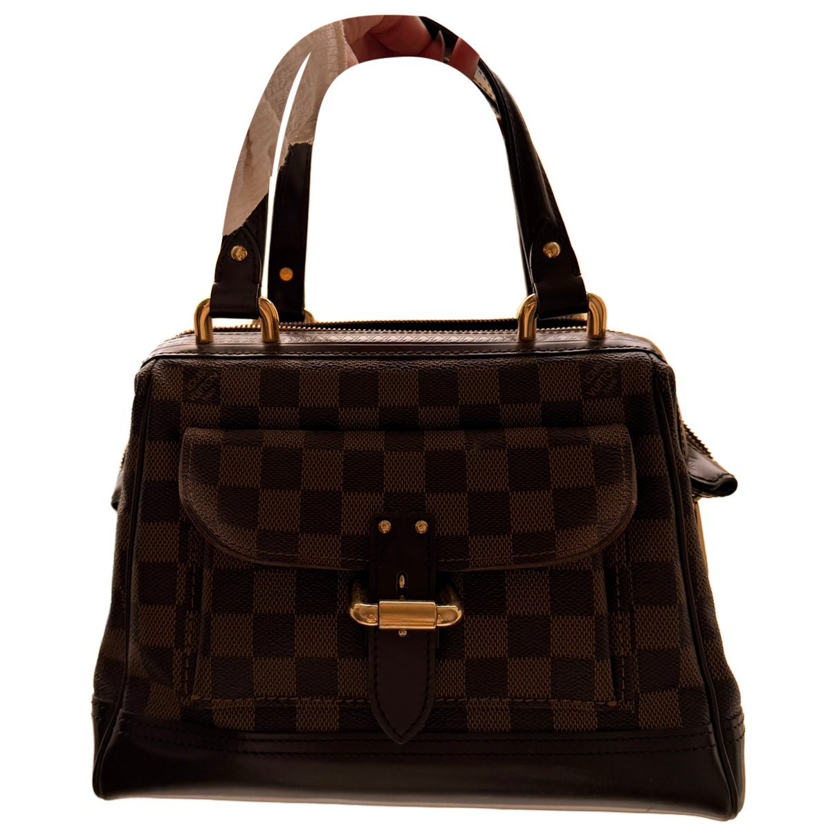 Manosque leather handbag