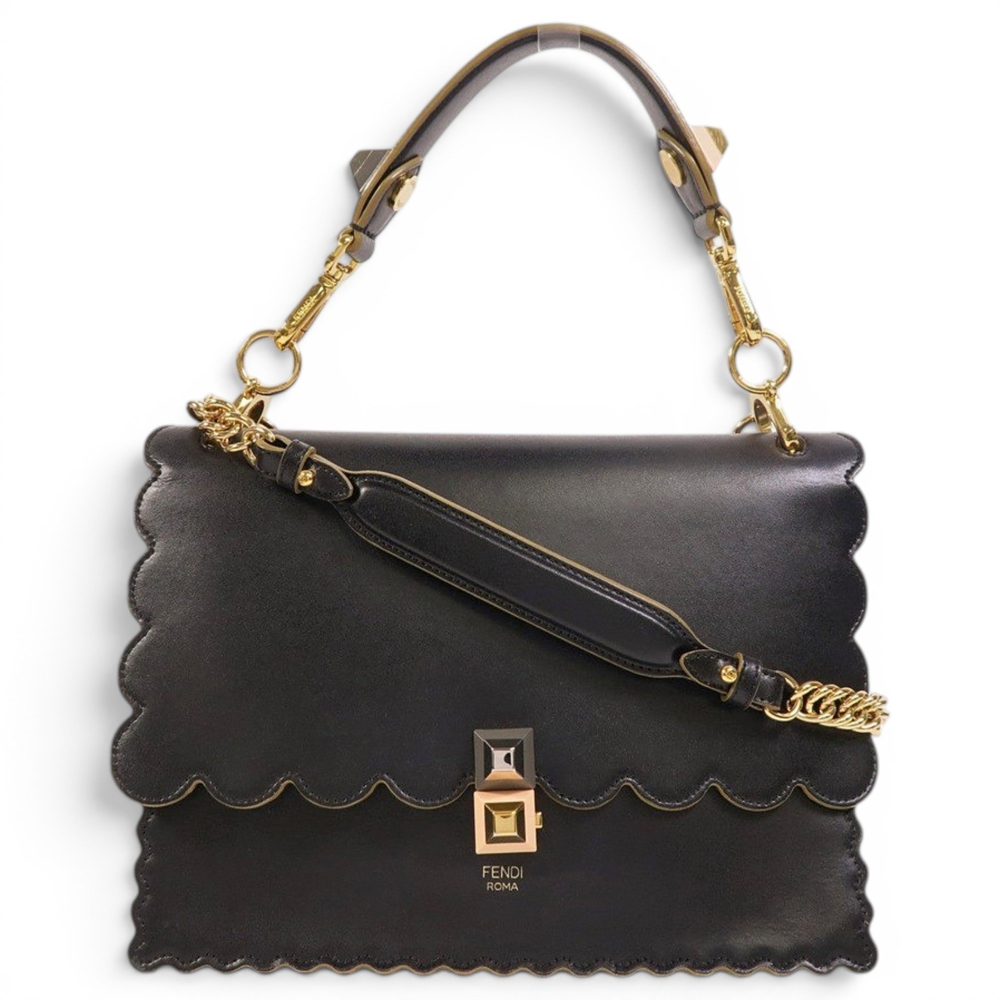 Kan I leather handbag