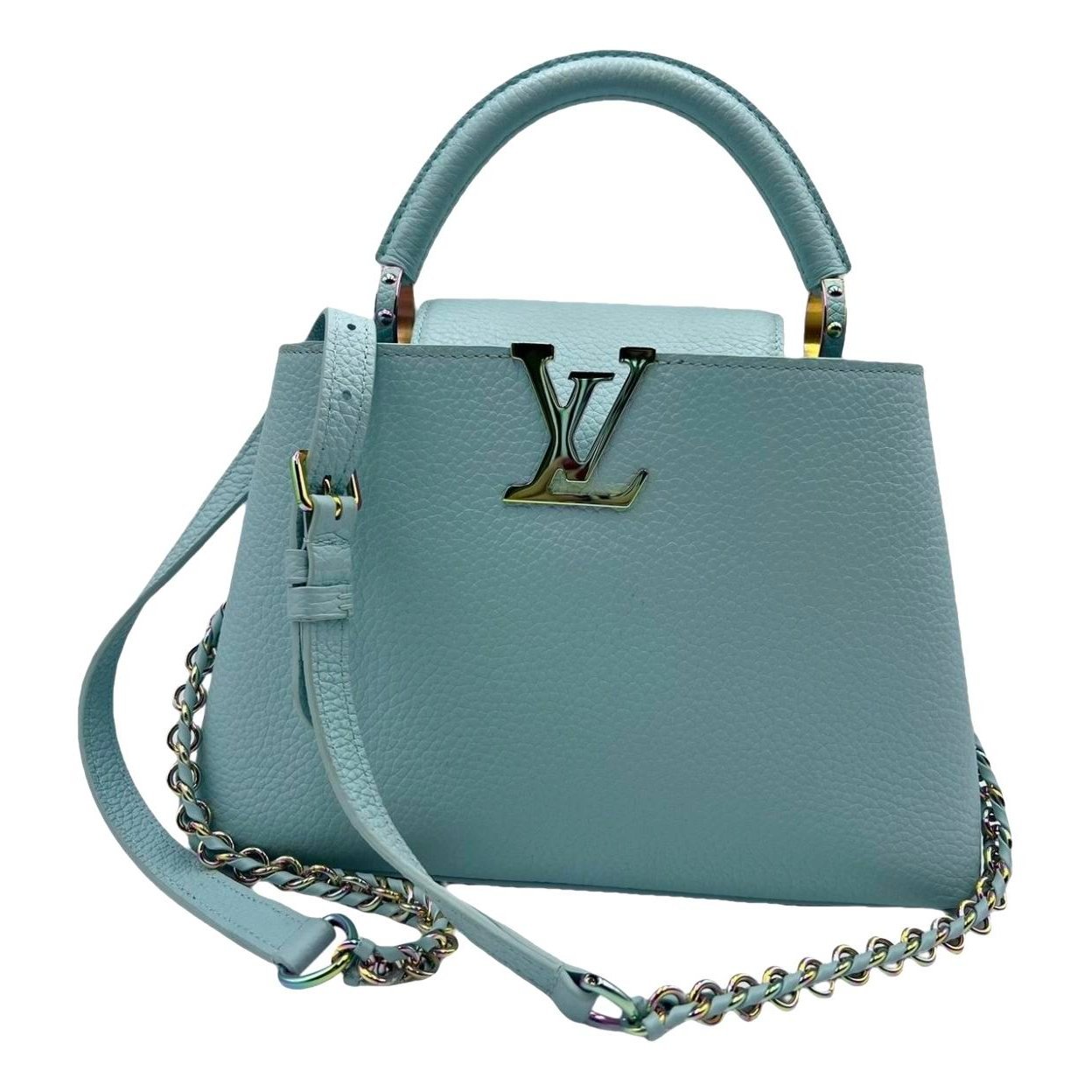Capucines leather handbag